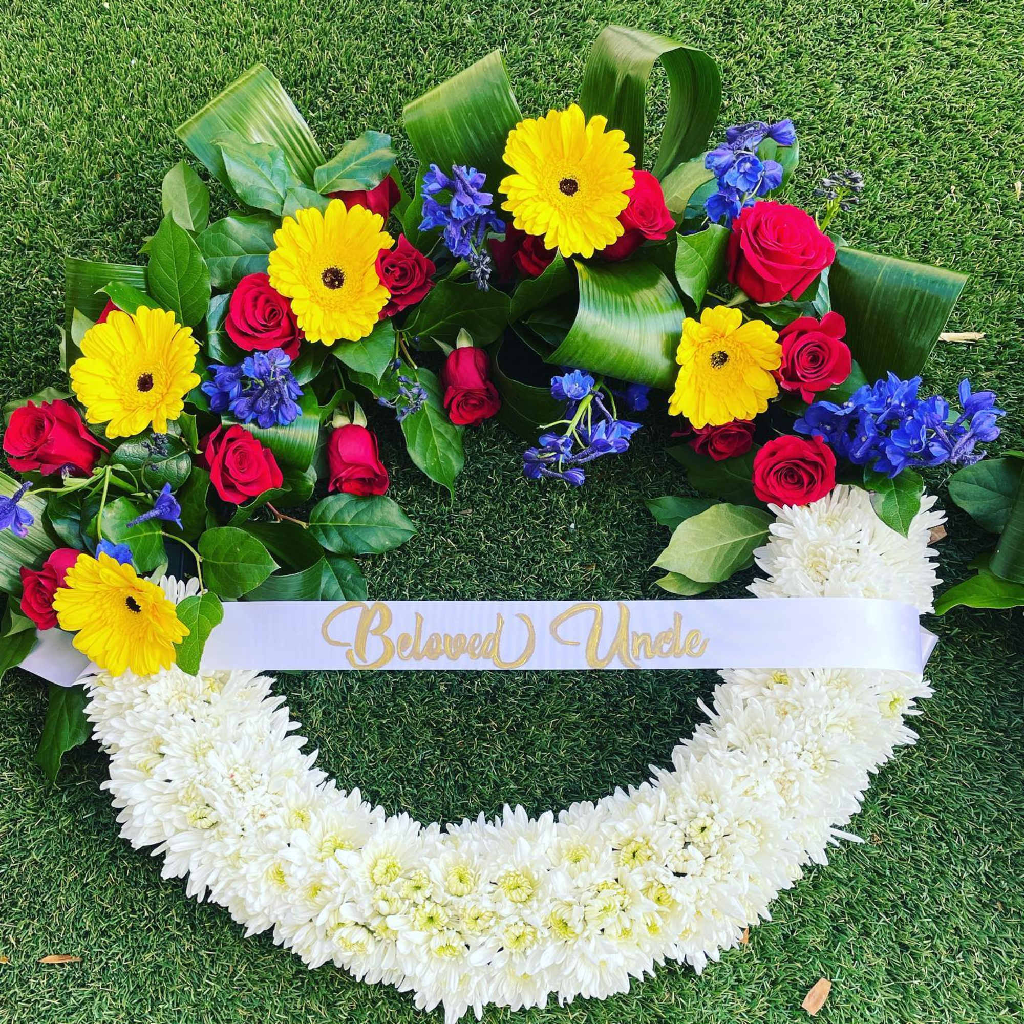 At this difficult time, our custom-made funeral wreaths are tailored to honor