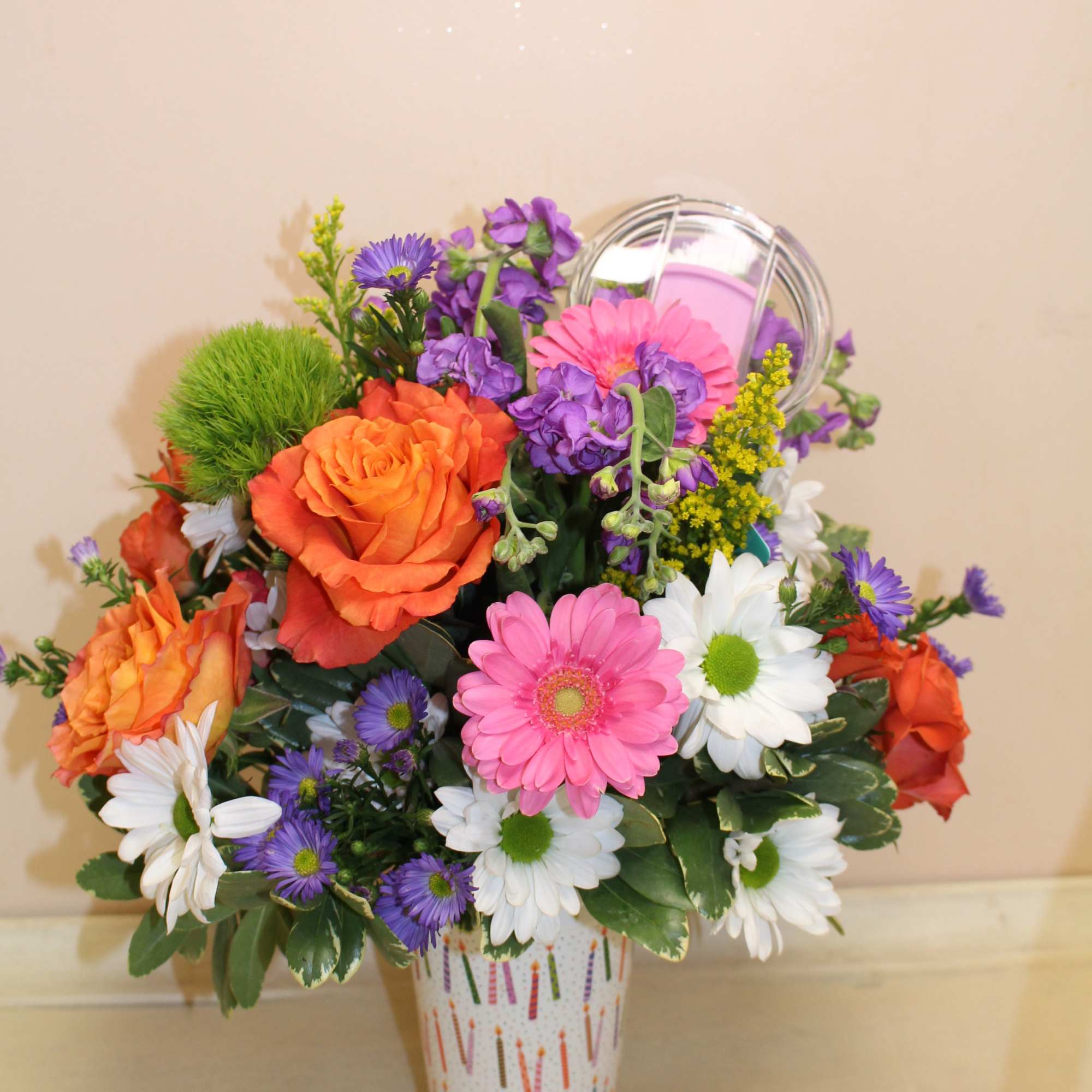 What a great gift!  Flowers and a tumbler!
Party-Ready!  Make A What a great gift!  Flowers and a tumbler!
Party-Ready!  Make A