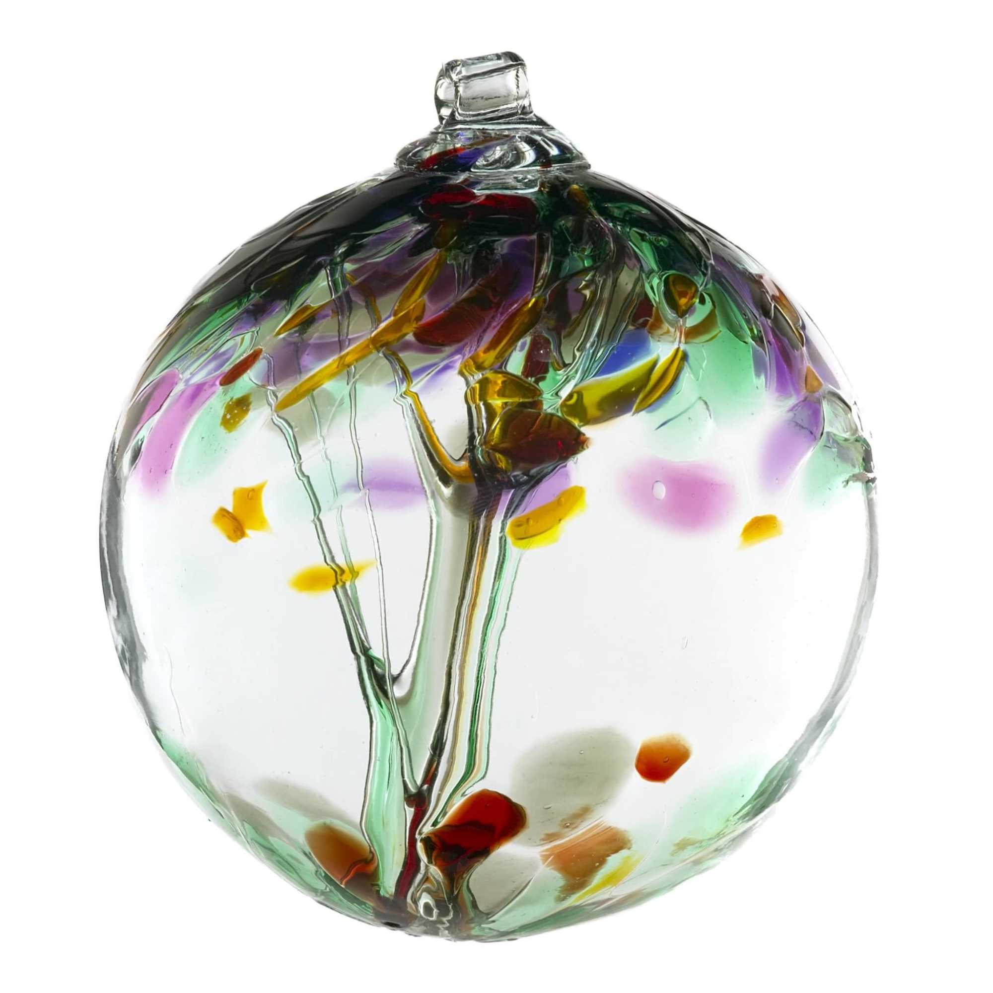 6" Handblown Glass Ornament - Like trees in a forest, no two 6" Handblown Glass Ornament - Like trees in a forest, no two