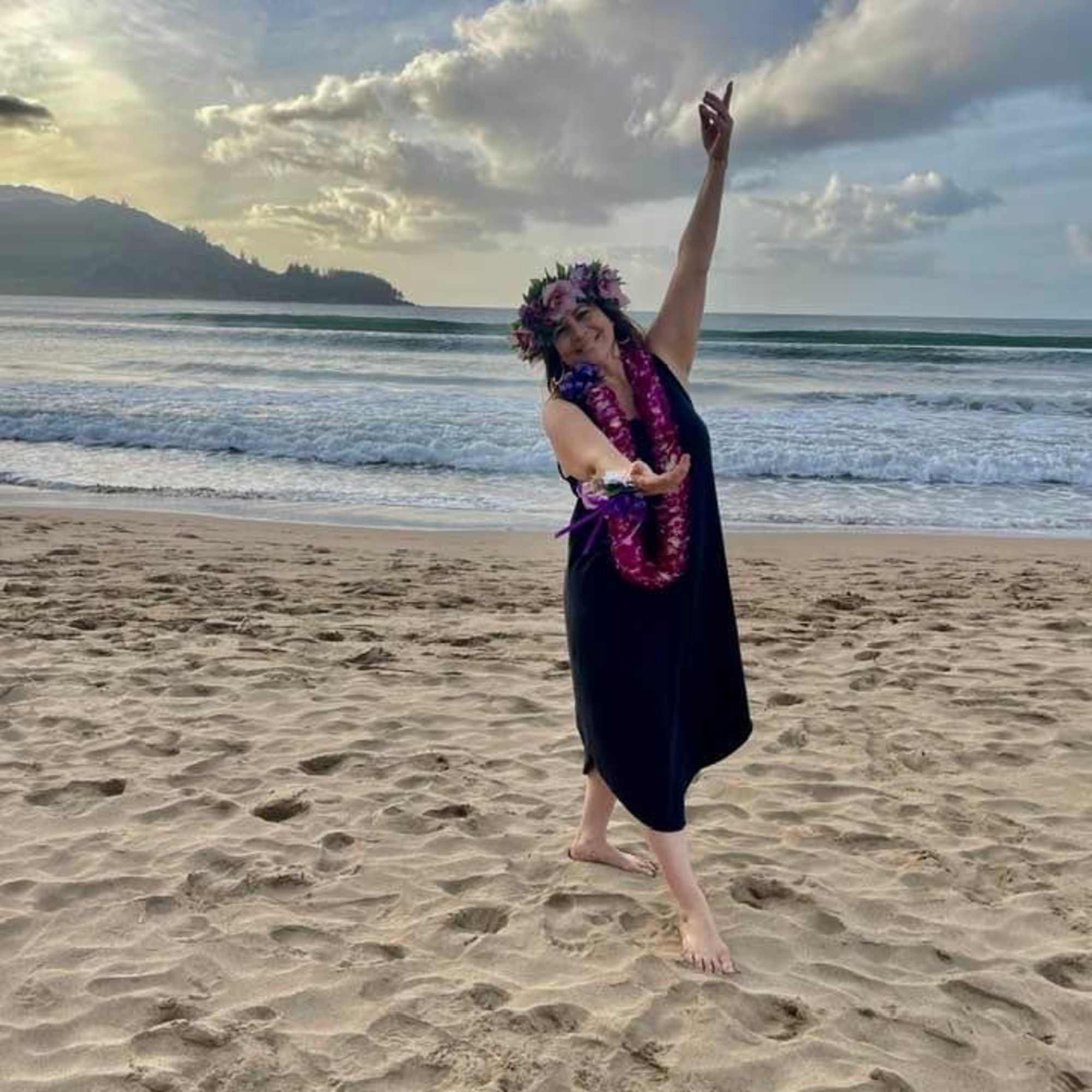 This premium Floral package includes head to toe Florals  two Hawiiain