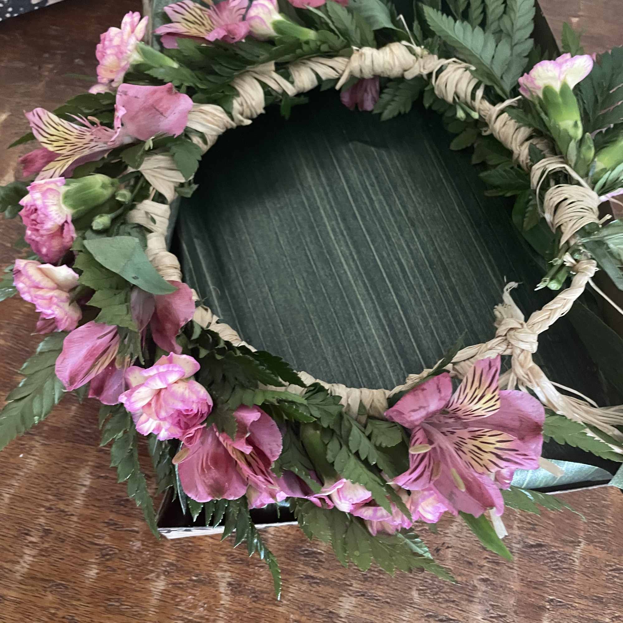 Our lei po&#039;o is expertly handcrafted with the finest materials and attention