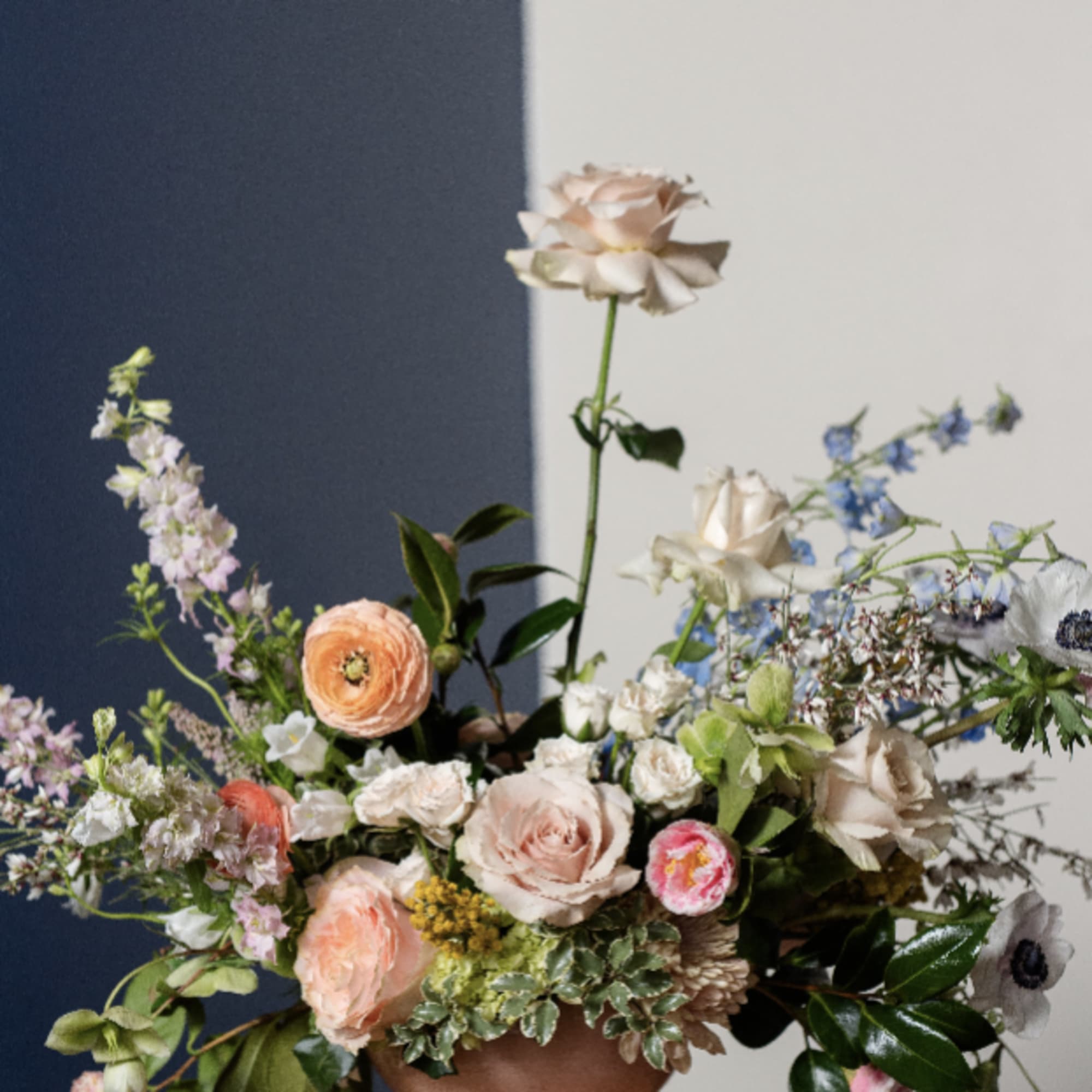 This stunning glass compote is one for the hall of fame! Florals