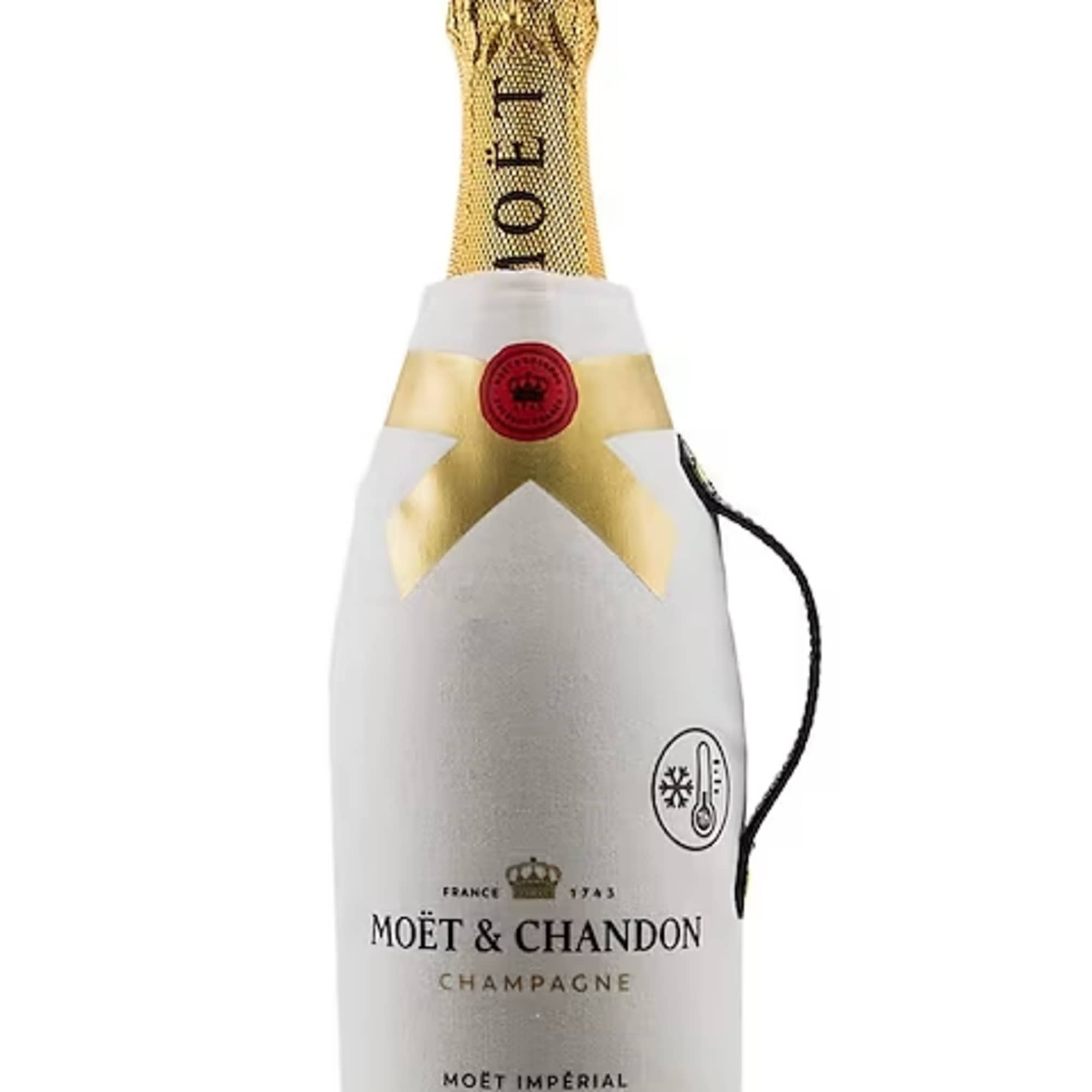 The Moet &amp; Chandon Imperial Brut NV is characterized by bright fruitiness