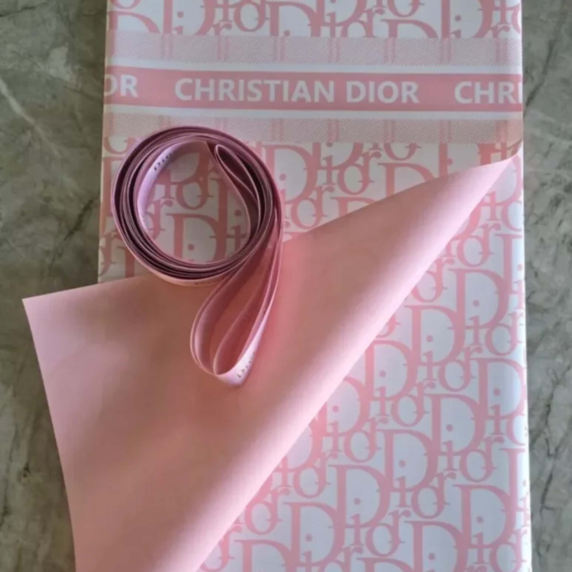 Waterproof Floral Wrapping Paper 20 Sheets Flowers Bouquet Gift/pink