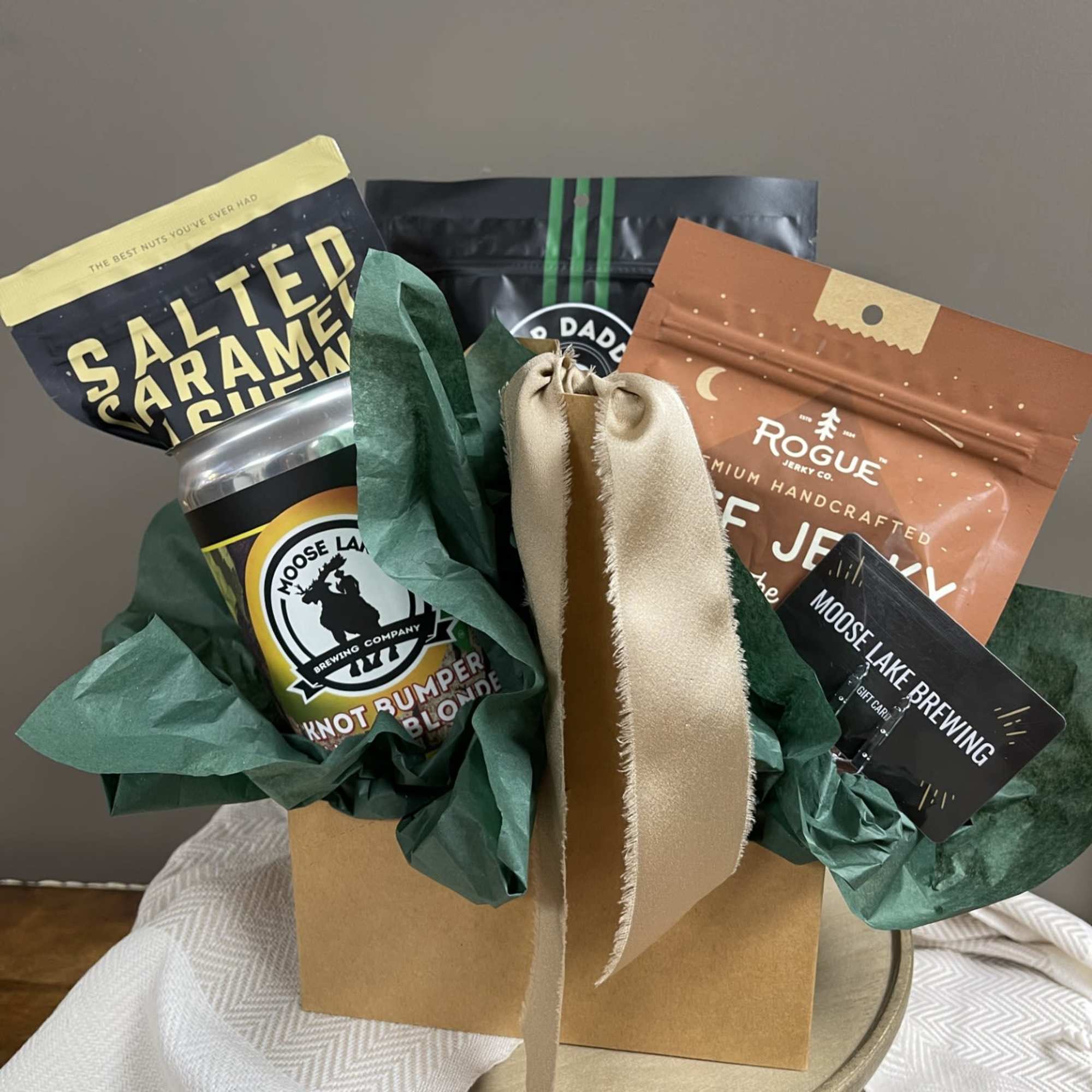 The &quot;Beer &amp; Bites&quot; gift bundle is perfect for the craft beer