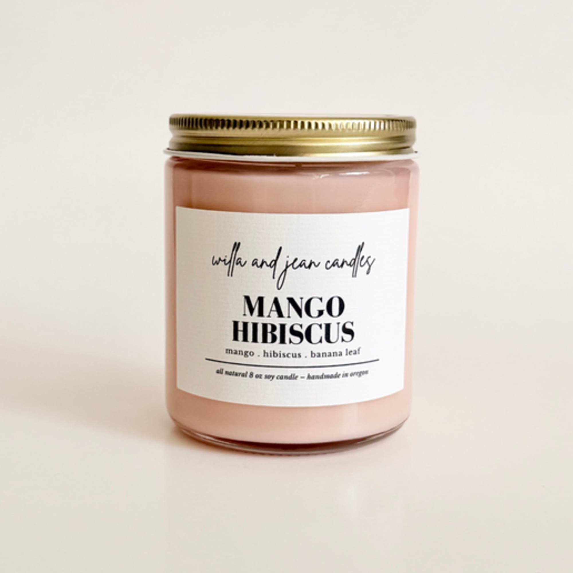 Mango Hibiscus is sunshine in a candle&mdash;a vibrant blend of juicy mango