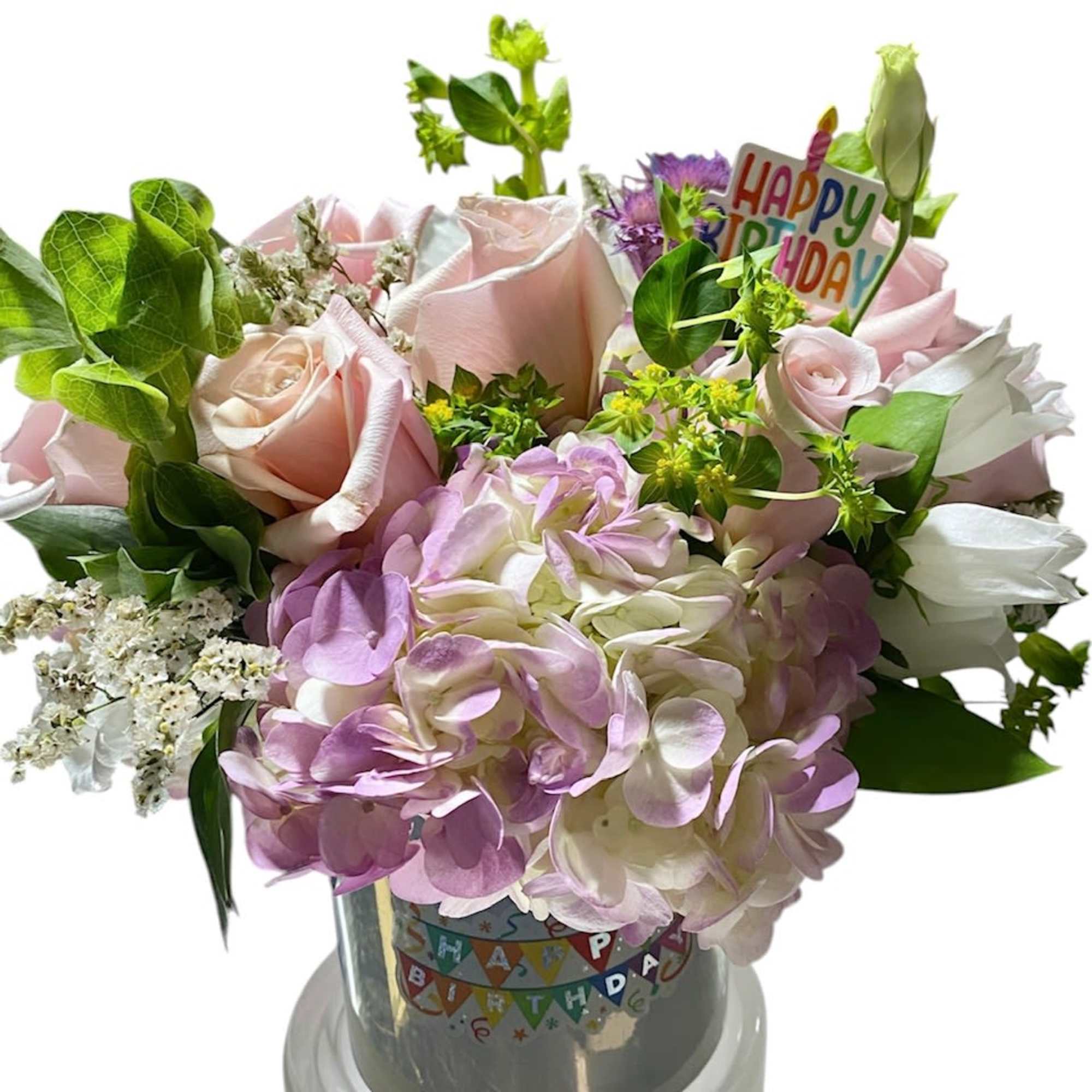 elegant flower arrangement with all premium flowers 