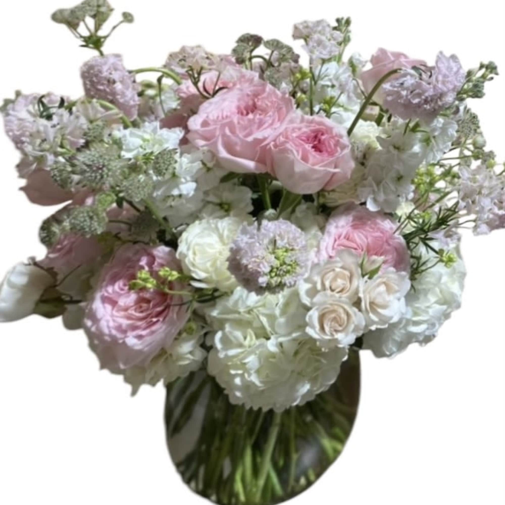 elegant flower arrangement with all premium flowers 
