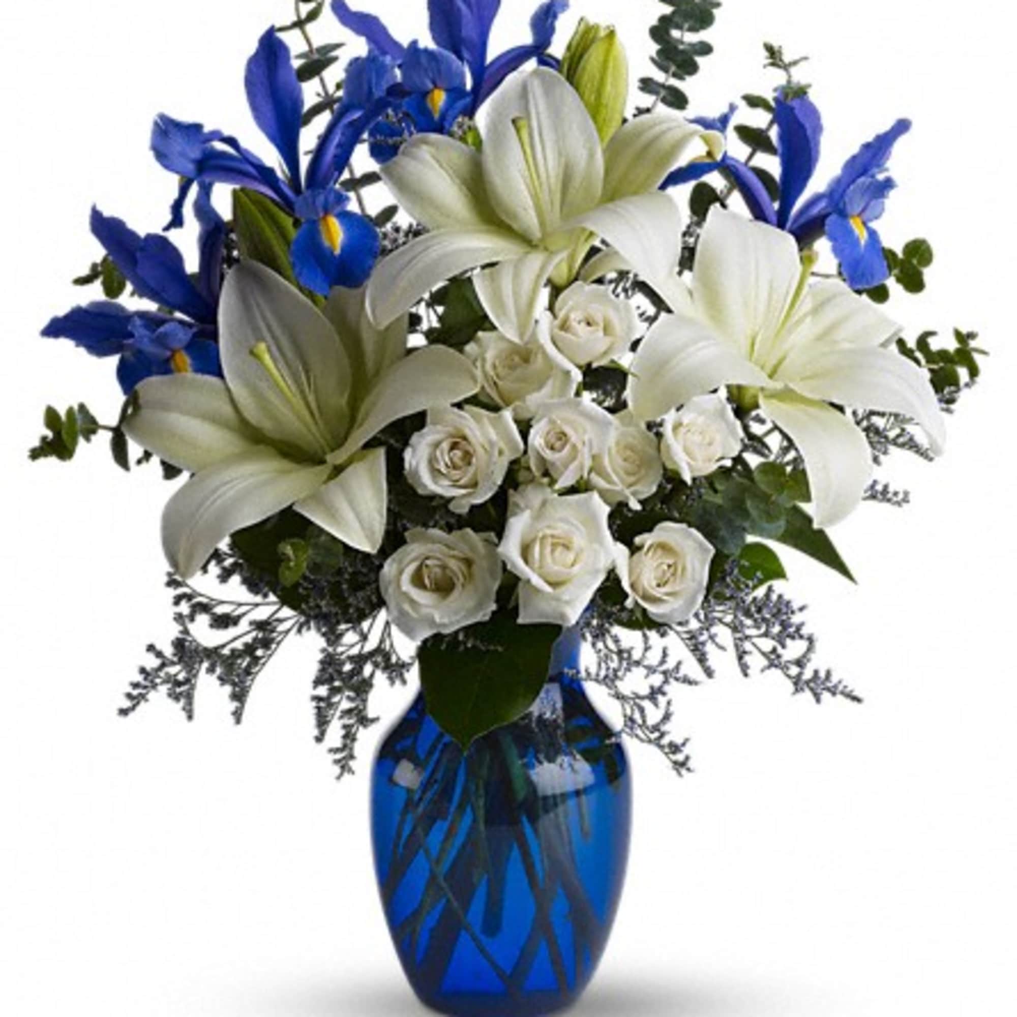 As open and bright as a winter's sky this exquisite mix of As open and bright as a winter's sky this exquisite mix of