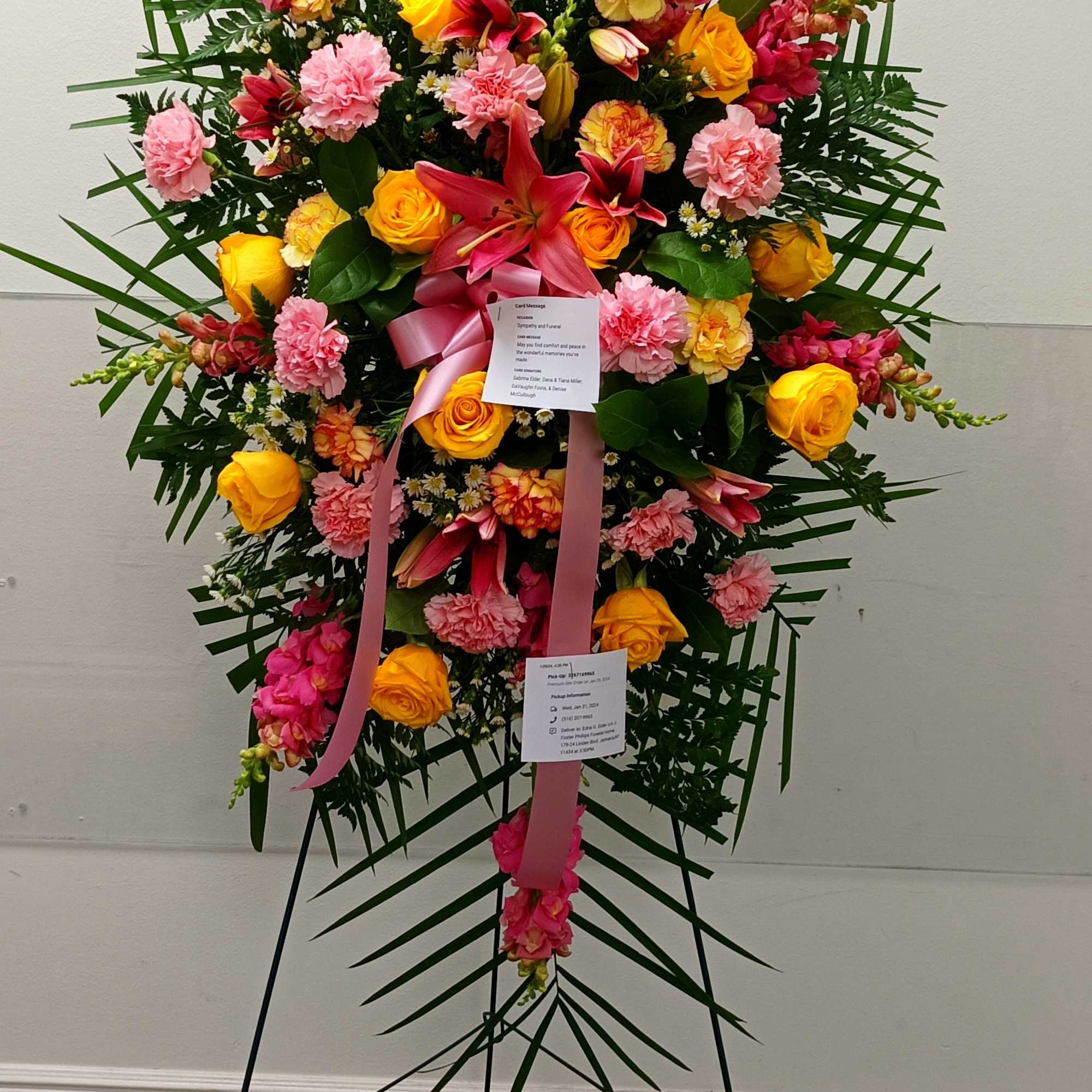 Very inexpensive Cheap Great Value Funeral Spray
This is a beautiful sweet smelling Very inexpensive Cheap Great Value Funeral Spray
This is a beautiful sweet smelling