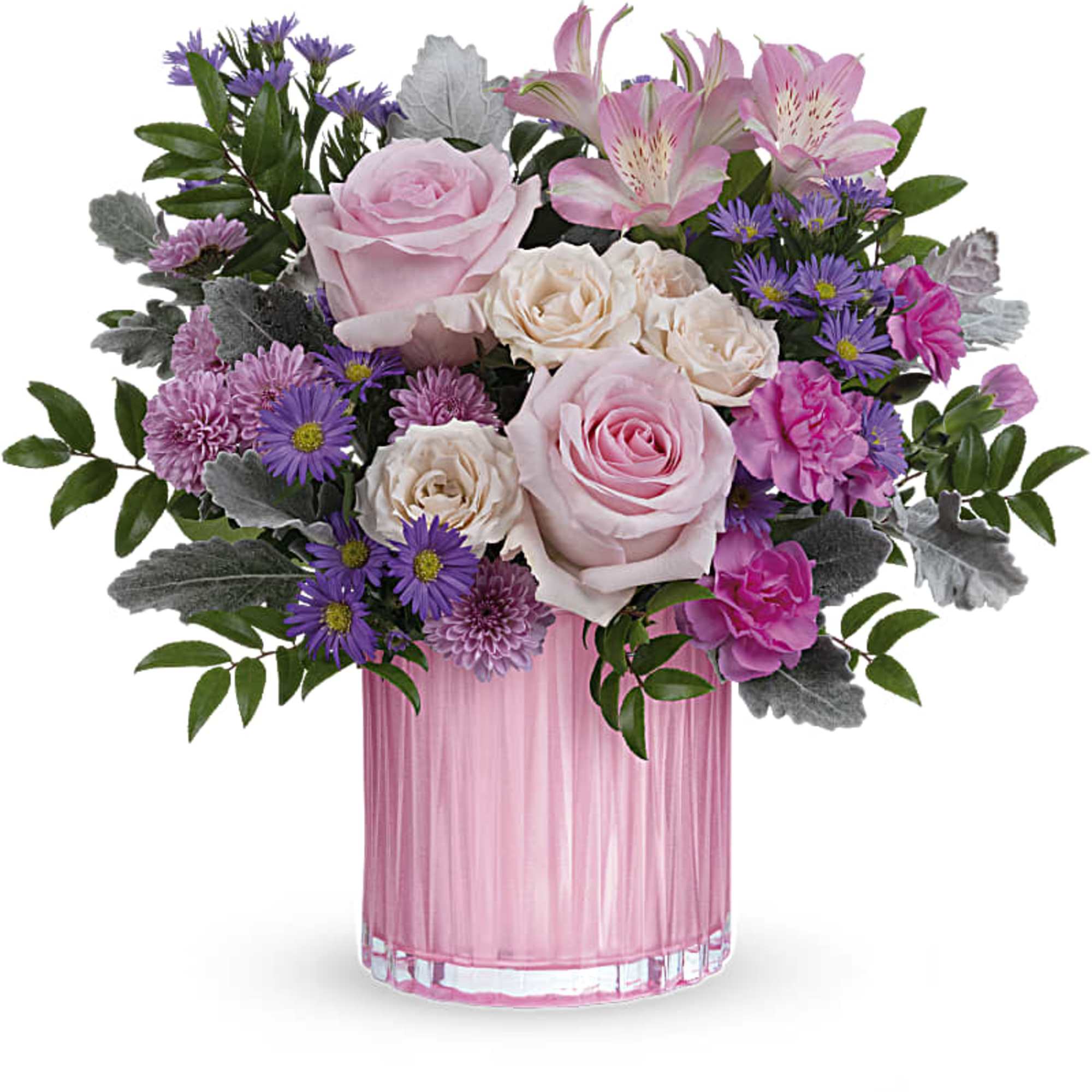 Rosy, radiant and perfectly posh! Rosy Pink Bouquet with a fabulously feminine