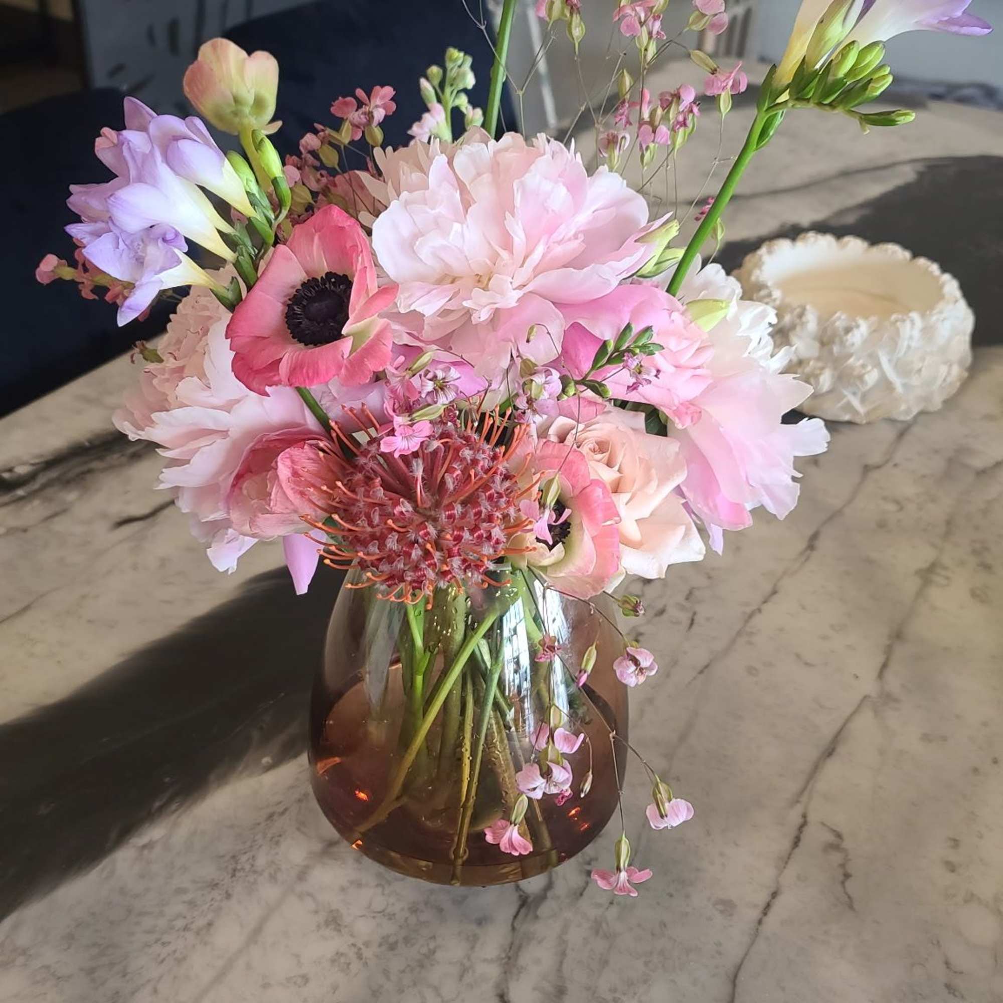 &quot;You Grow, Girl&quot; is a delicate riot of pinks, lavenders, and airy