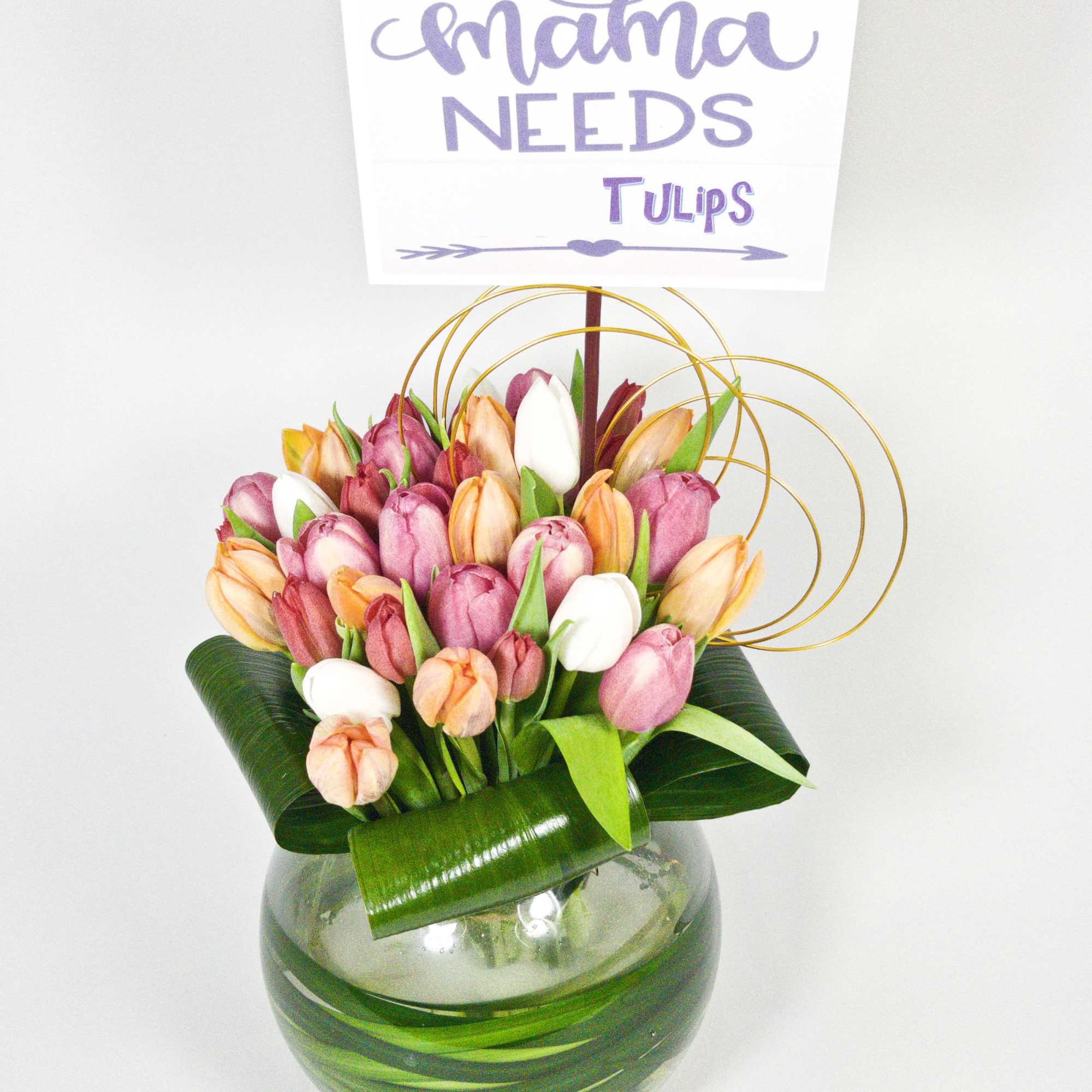 The Arrangement Comes With the Sign.  Feel Free to Choose a The Arrangement Comes With the Sign.  Feel Free to Choose a