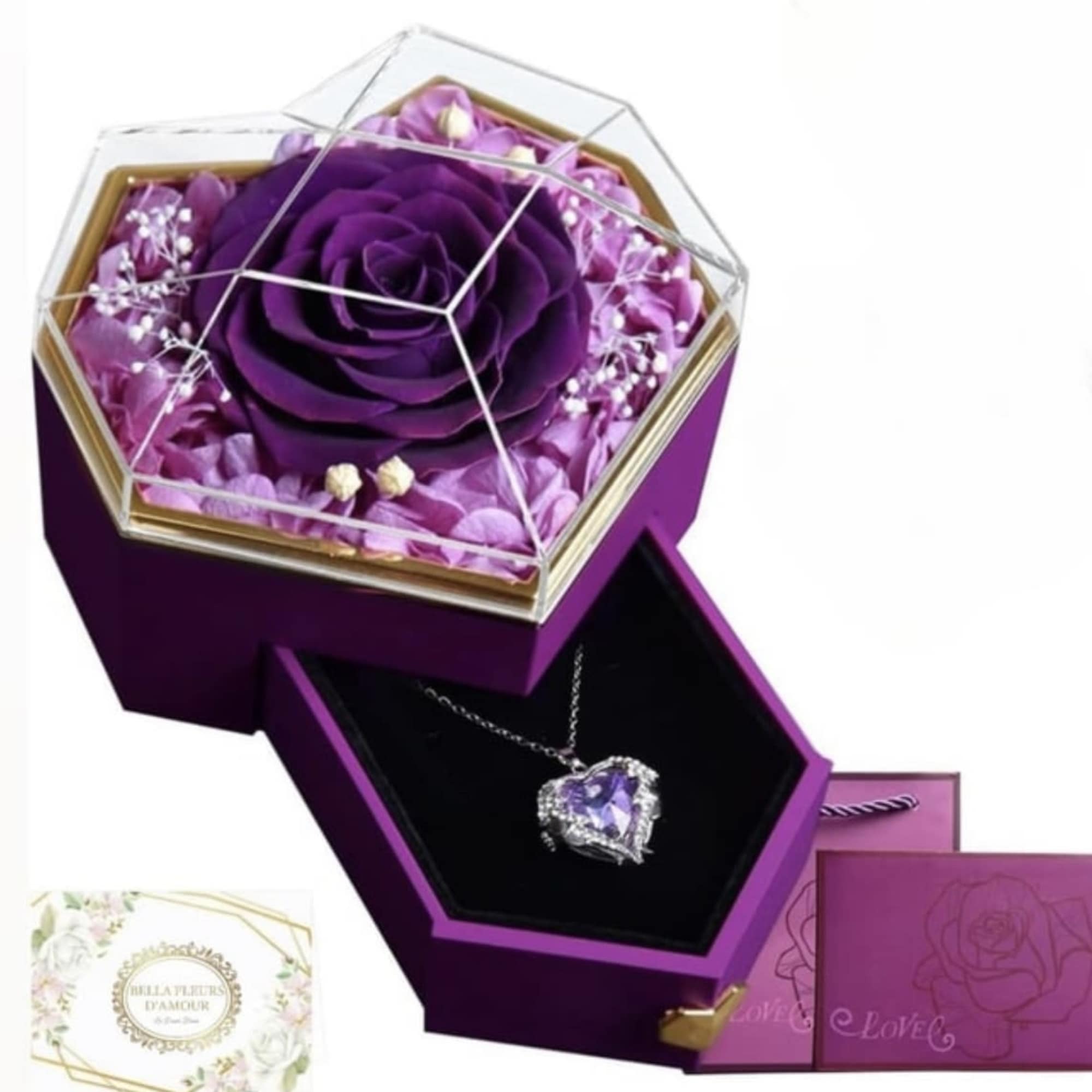 Purple eternity rose in Murrieta, CA | Bella Fleurs D' Amour