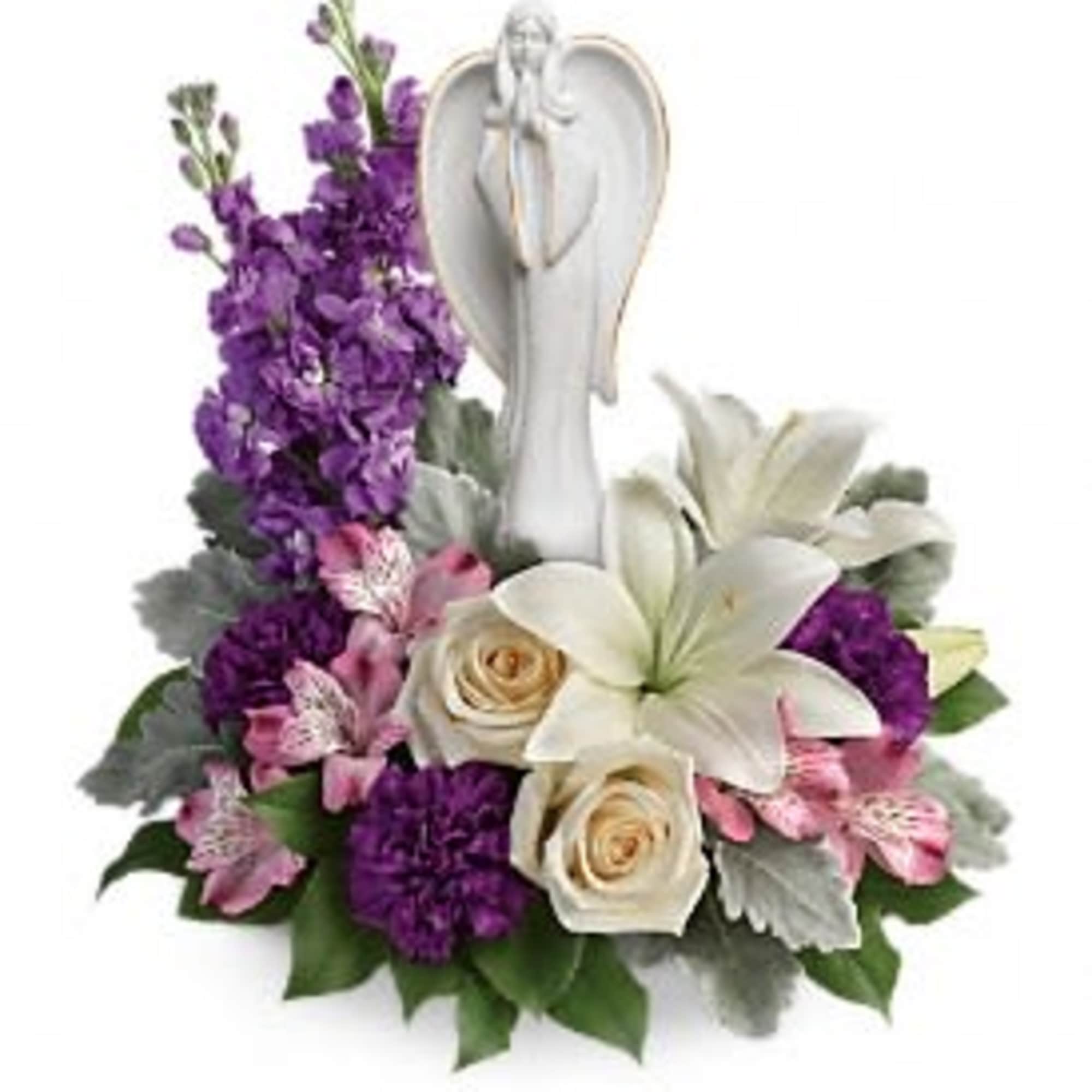 An elegantly unique expression of your deepest condolences, this majestic mix of An elegantly unique expression of your deepest condolences, this majestic mix of