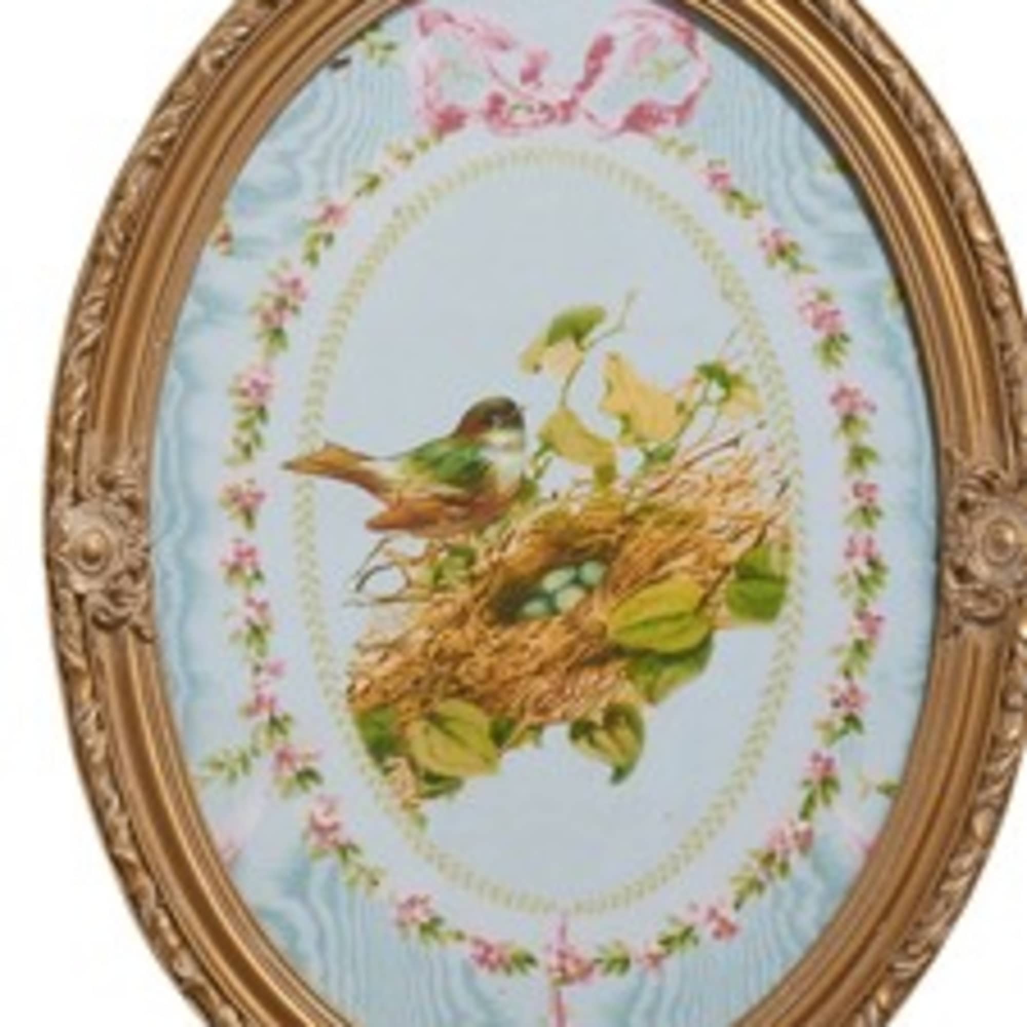 15.75&quot; VICTORIAN BIRD WITH NEST FRAMED WALL ART
Made of Resin, MDF and