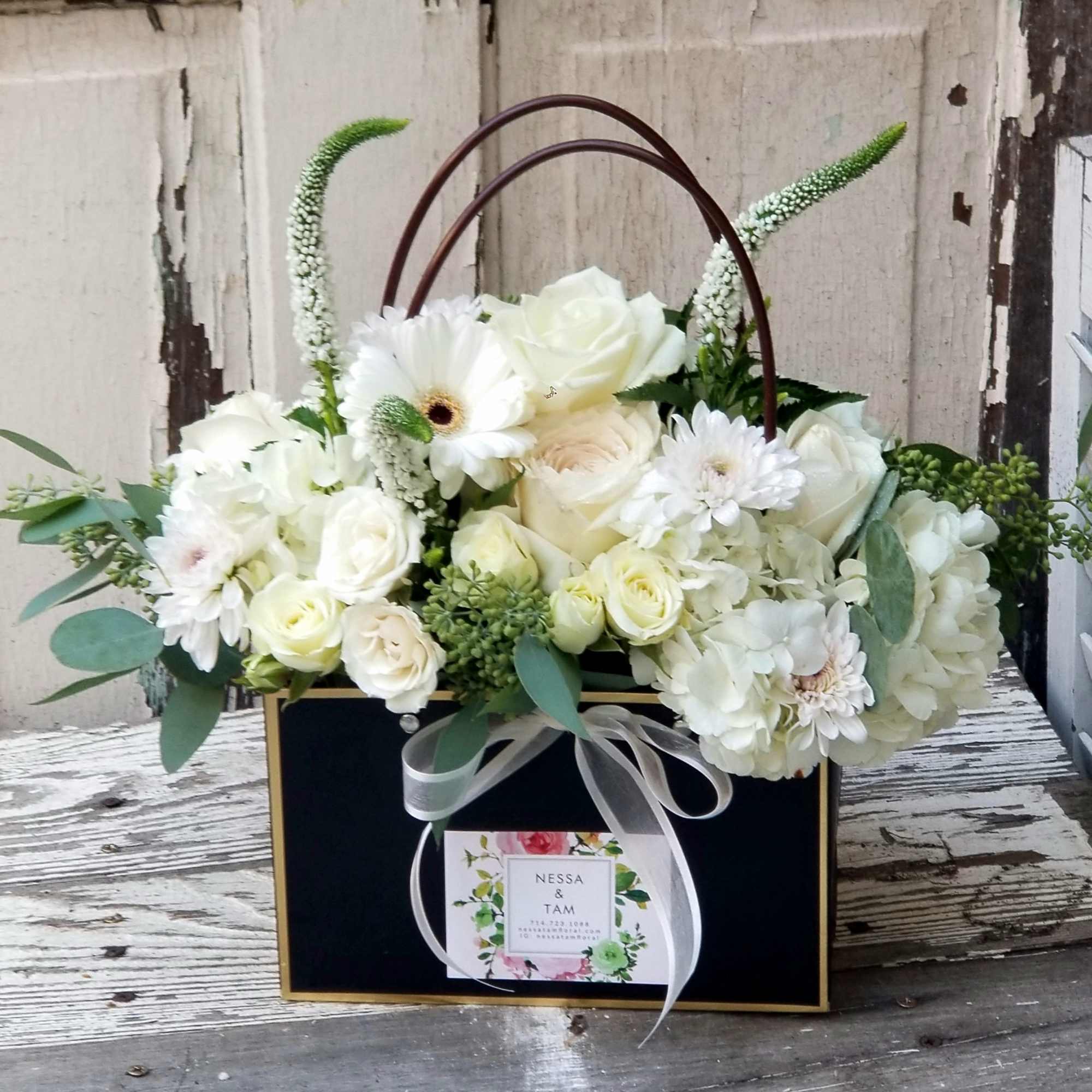 This is our signature arrangement. As a reminder, our arrangements are handcrafted