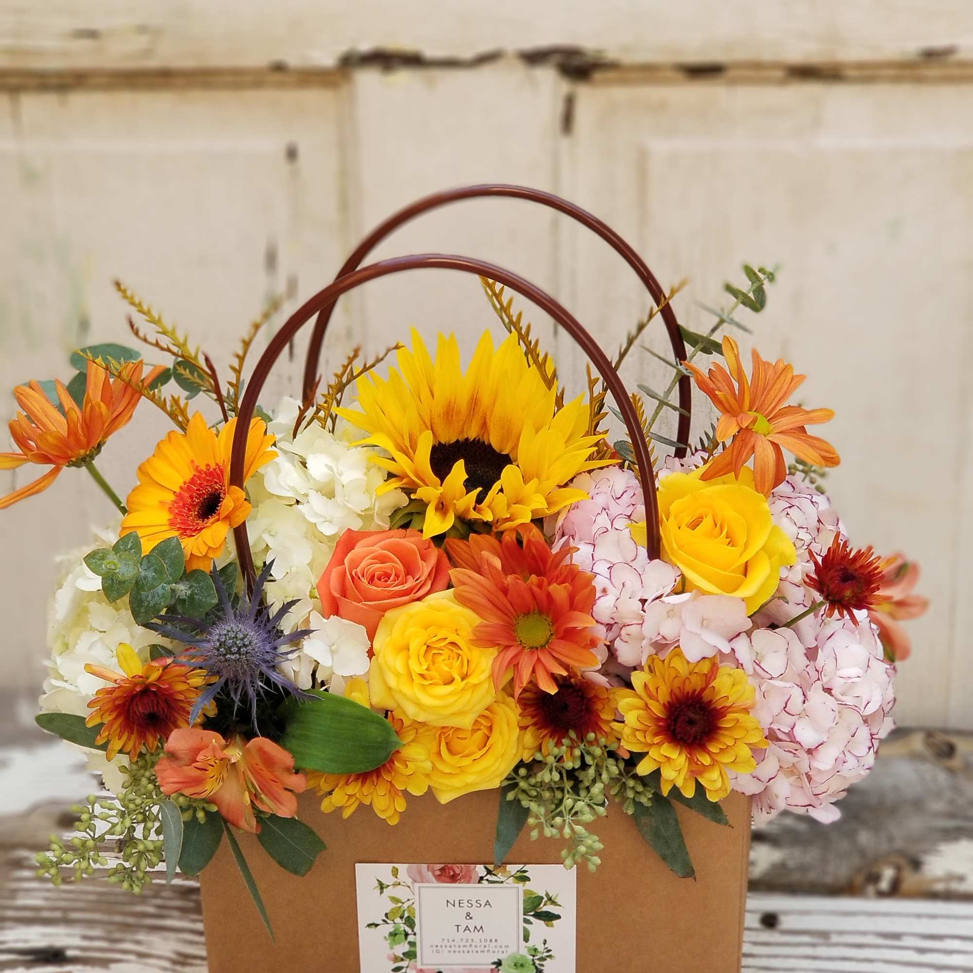 This is our signature arrangement. As a reminder, our arrangements are handcrafted