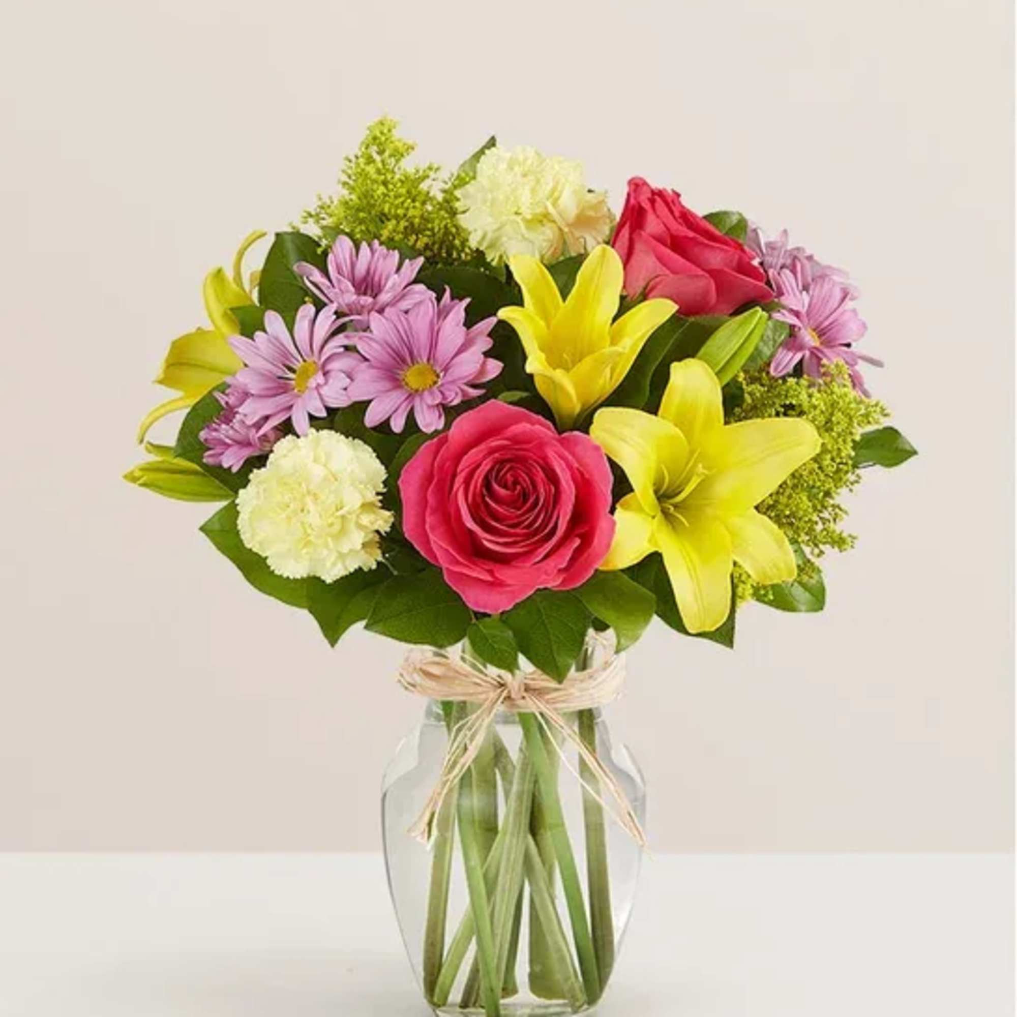 Spring bouquet is inspired by the traditional, hand-tied arrangements found in flower