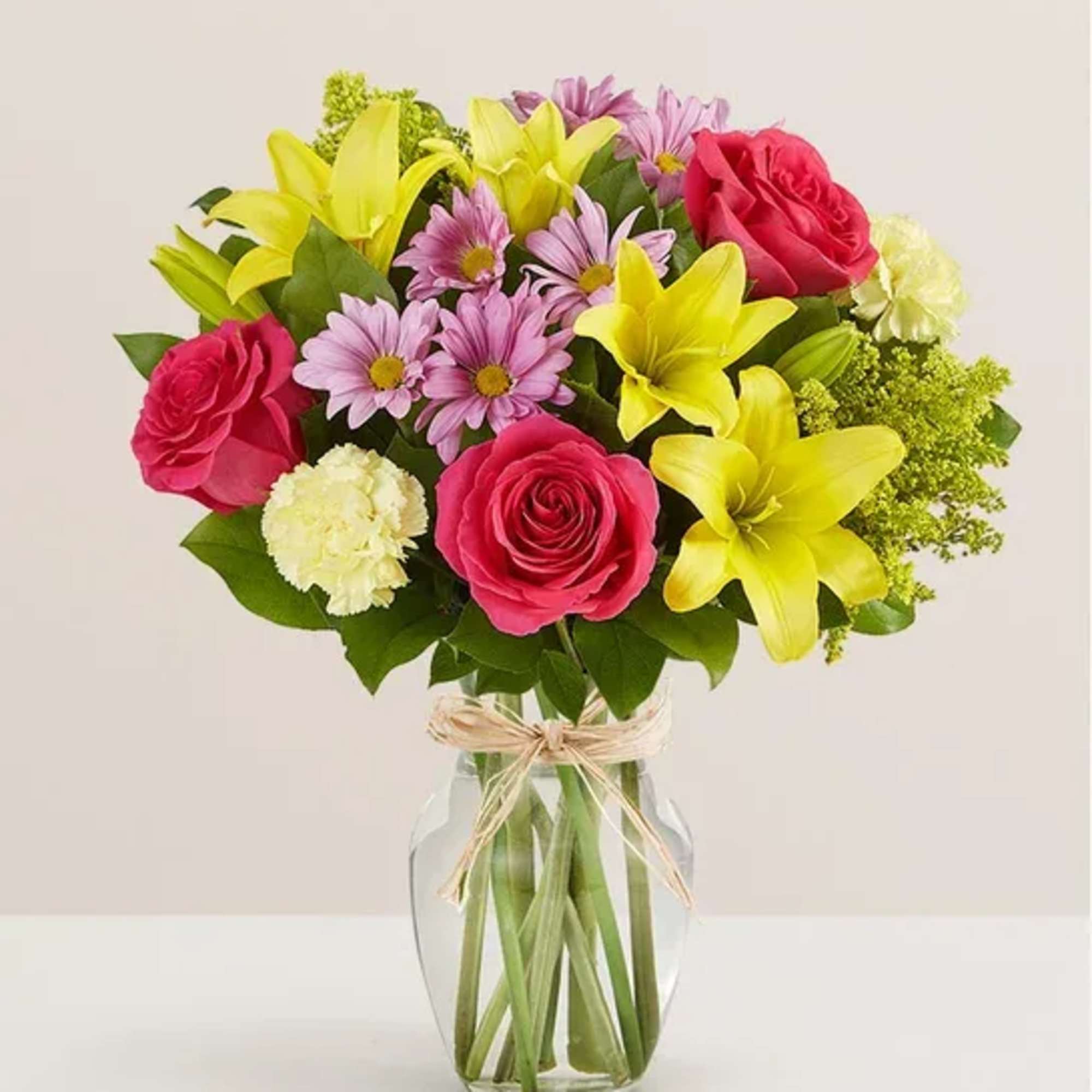Spring bouquet is inspired by the traditional, hand-tied arrangements found in flower
