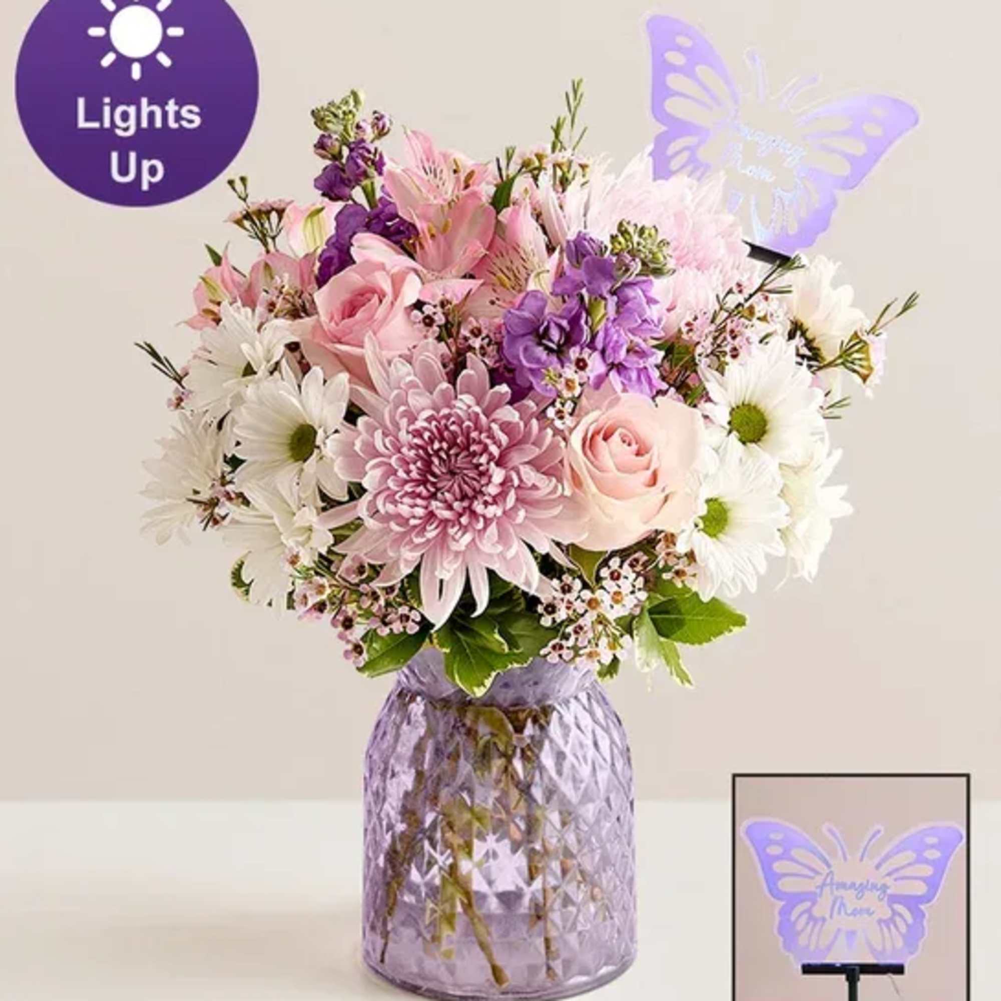  Inspired by the beauty of a blooming backyard garden, our bouquet