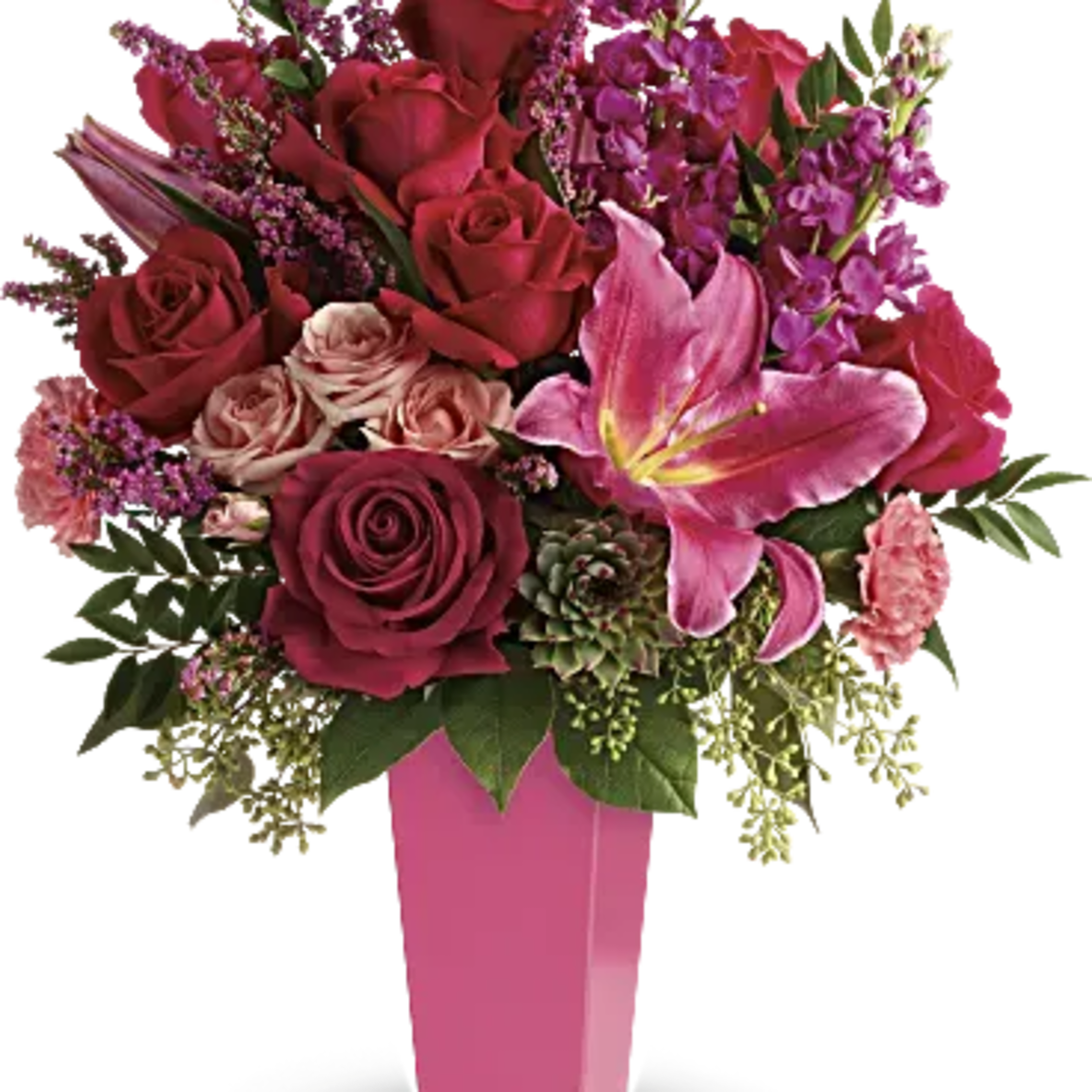 Pretty in pink! A surprise they&#039;ll remember forever, this fantasy of fuchsia