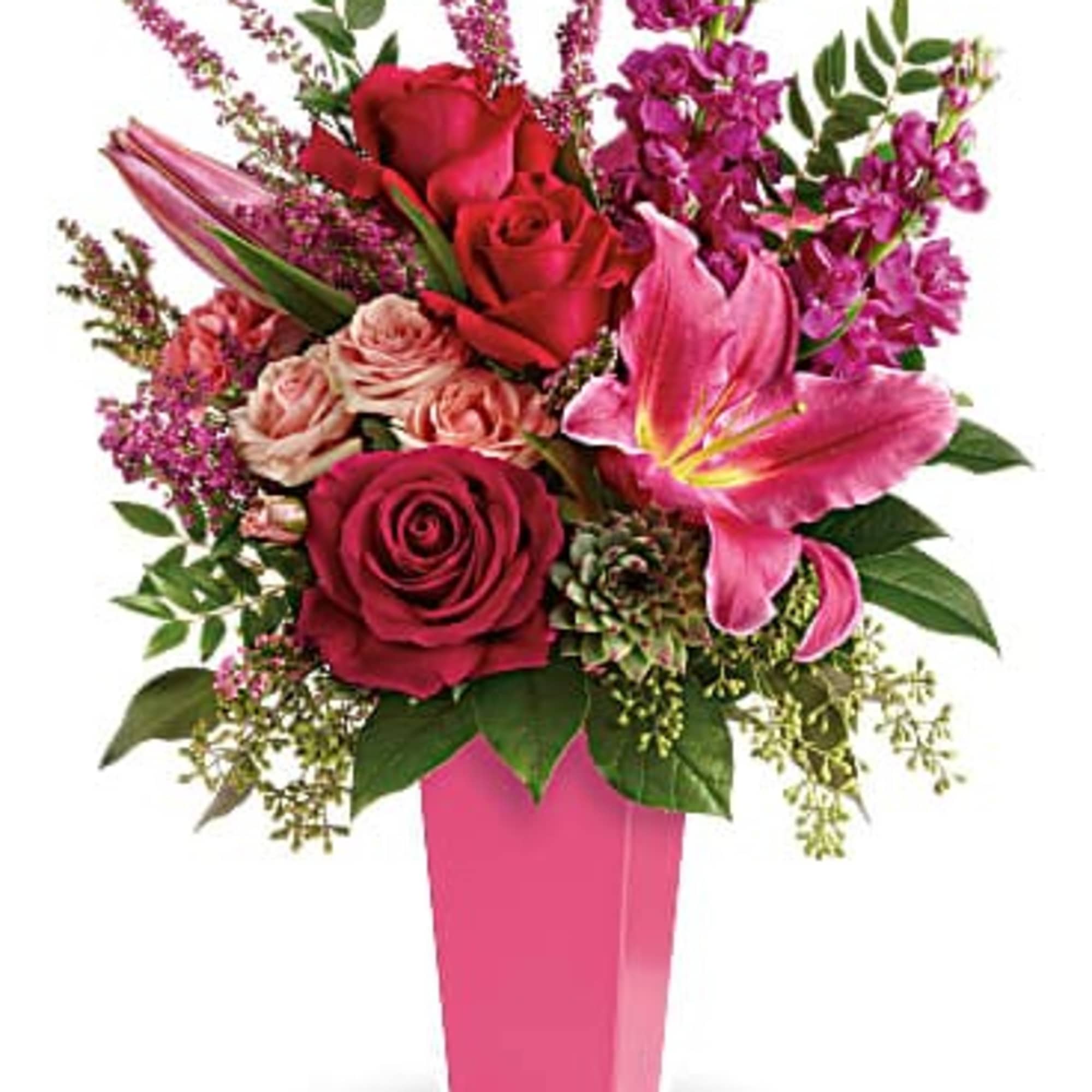 Pretty in pink! A surprise they&#039;ll remember forever, this fantasy of fuchsia