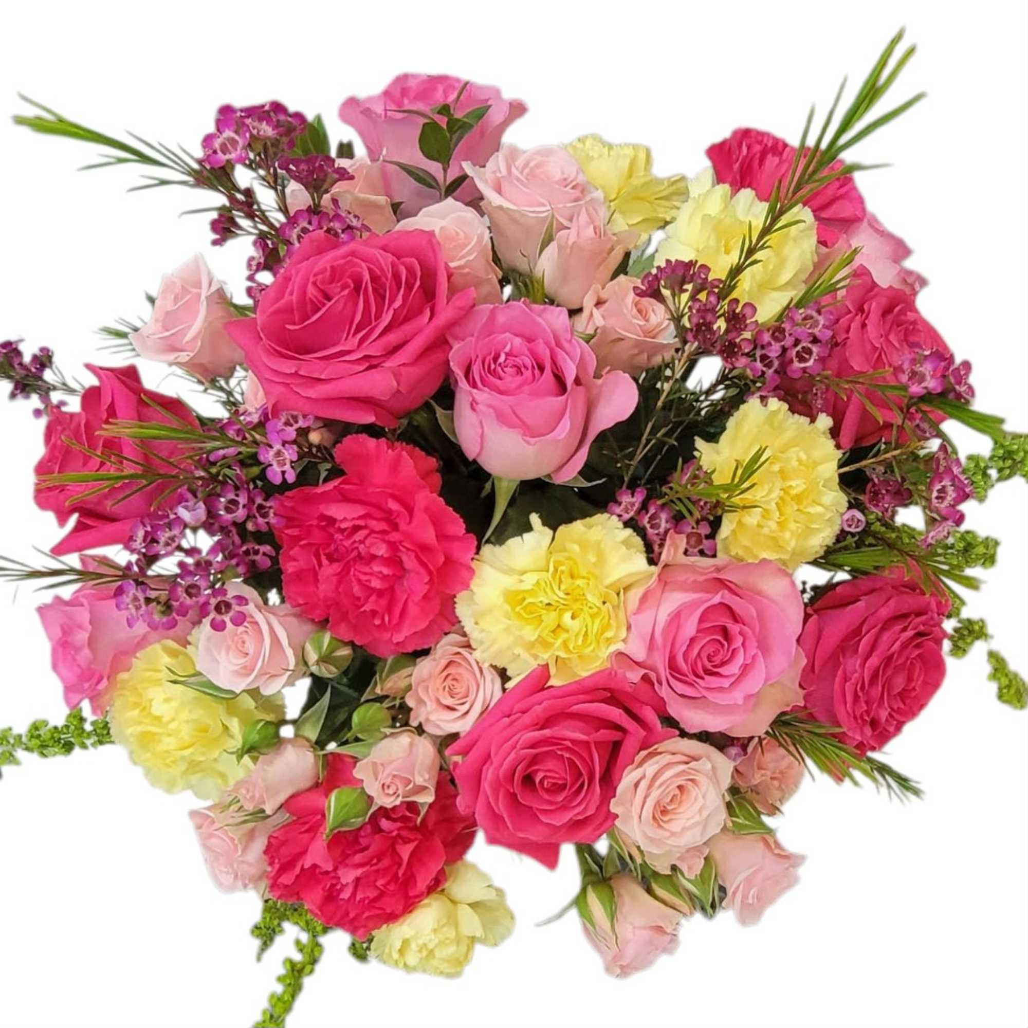 Sweet and petite is a good way to describe this arrangement. Perfect