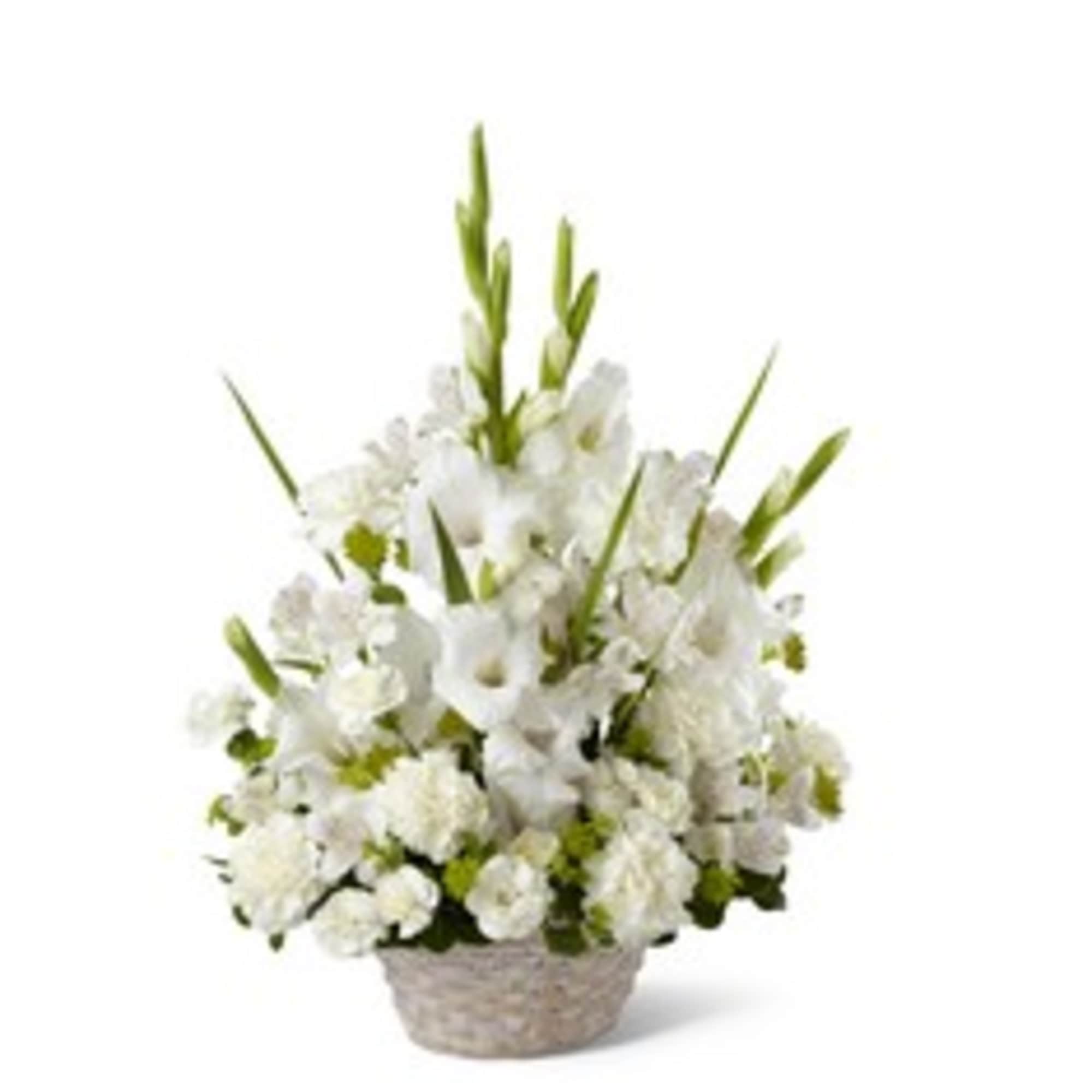 The Warm Reflection arrangement is a peaceful offering of heartfelt sympathy. White The Warm Reflection arrangement is a peaceful offering of heartfelt sympathy. White