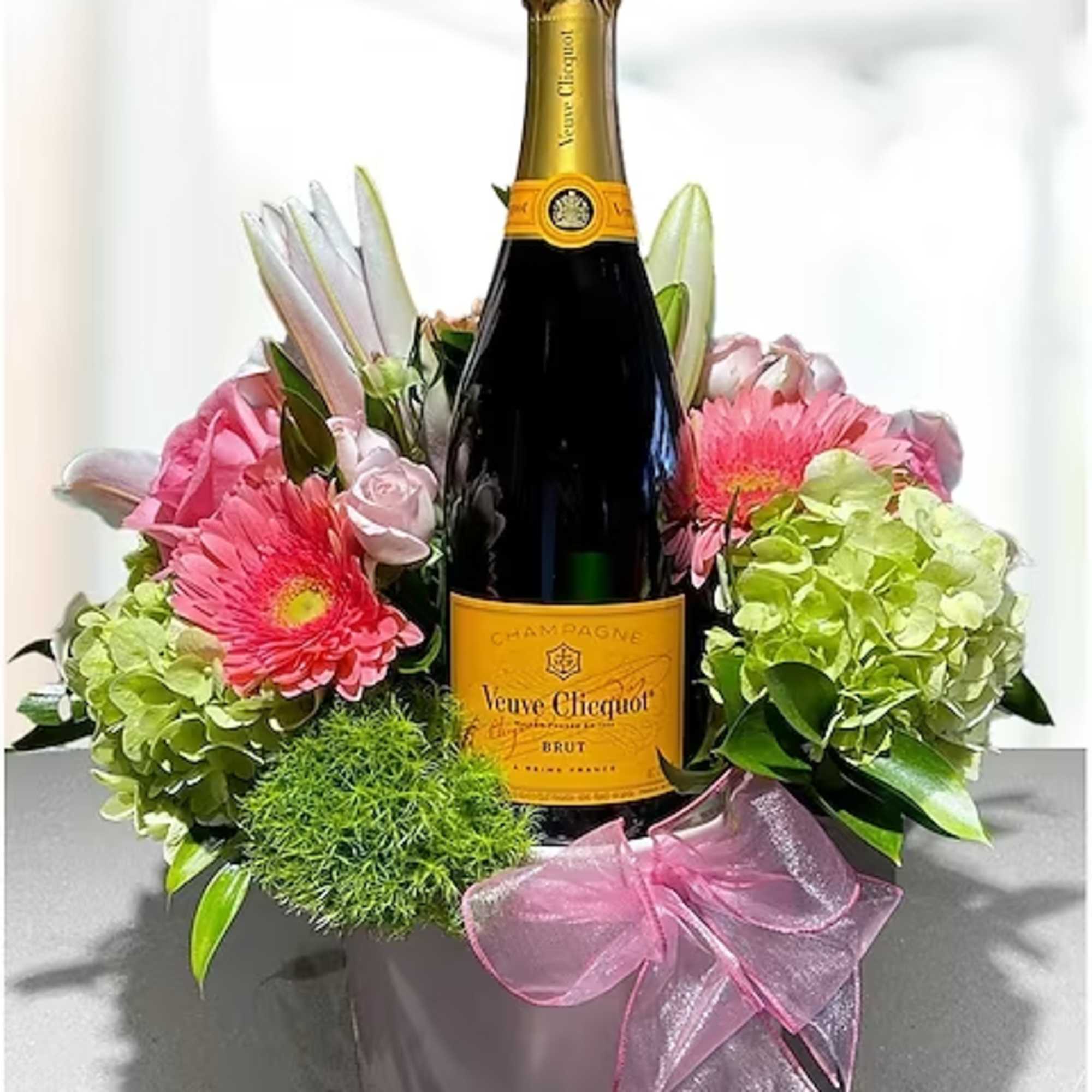 When you want to make a sparkling impression - send a bottle
