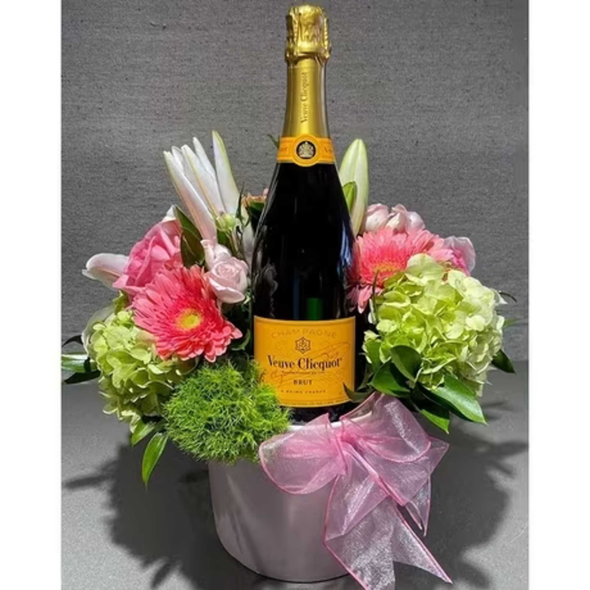 When you want to make a sparkling impression - send a bottle