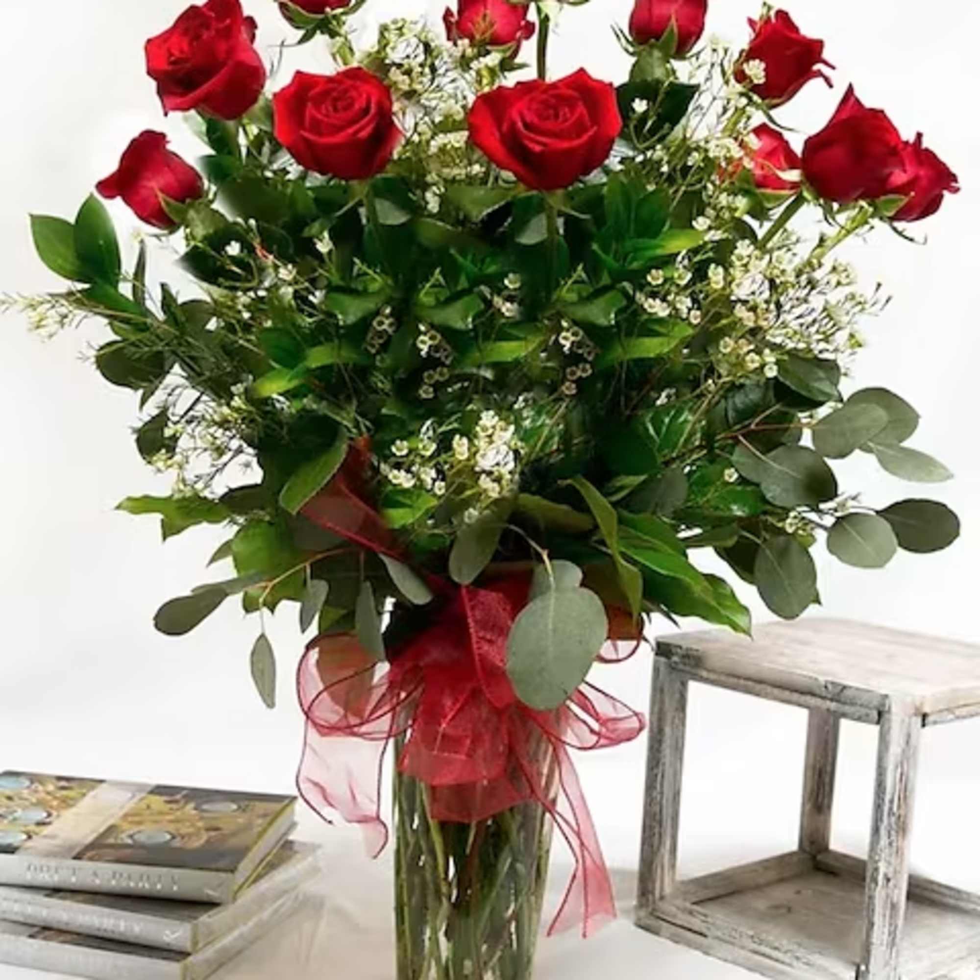 12, 24 or 36 stems of the most beautiful Ecuadorian grown roses
