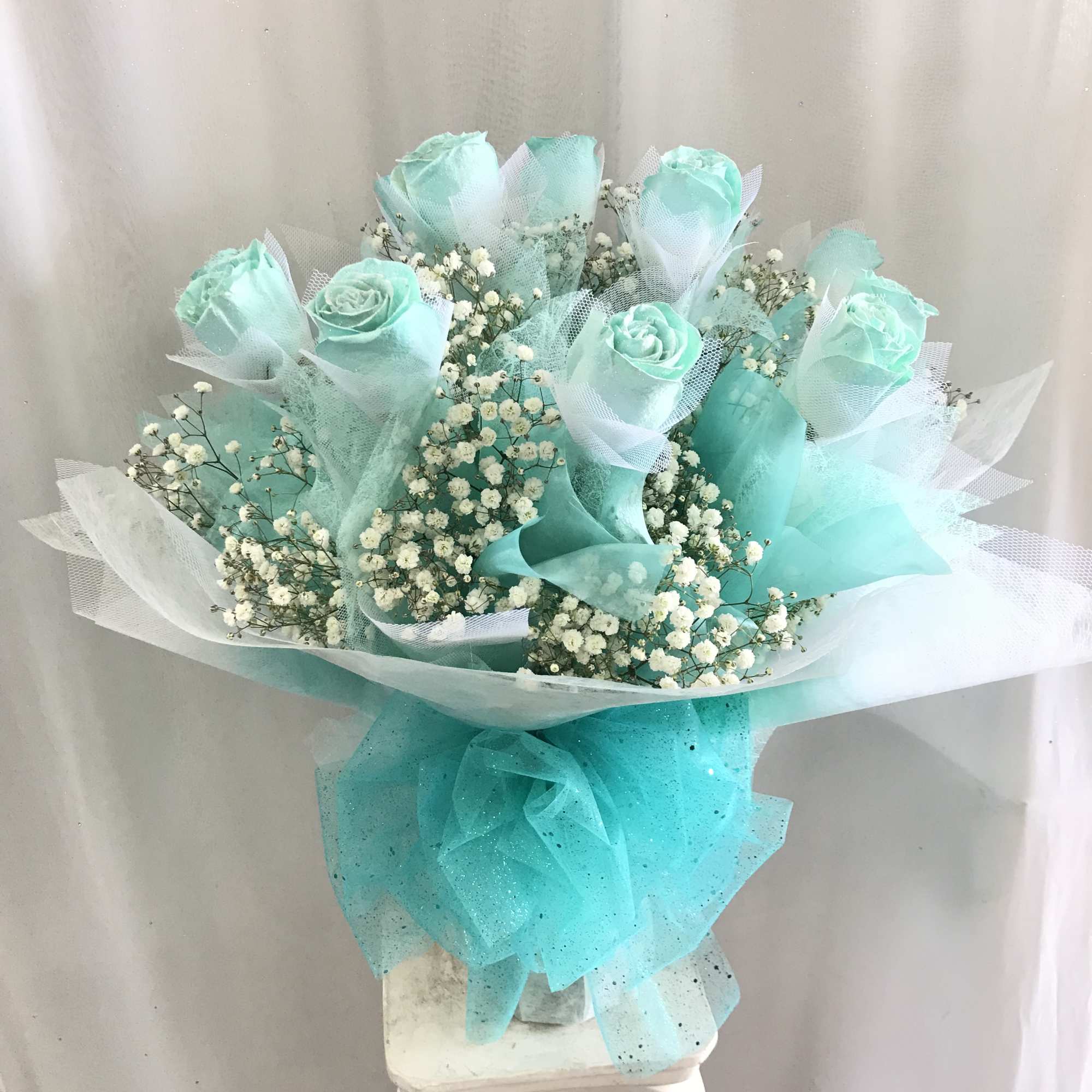 tiffany blue flowers