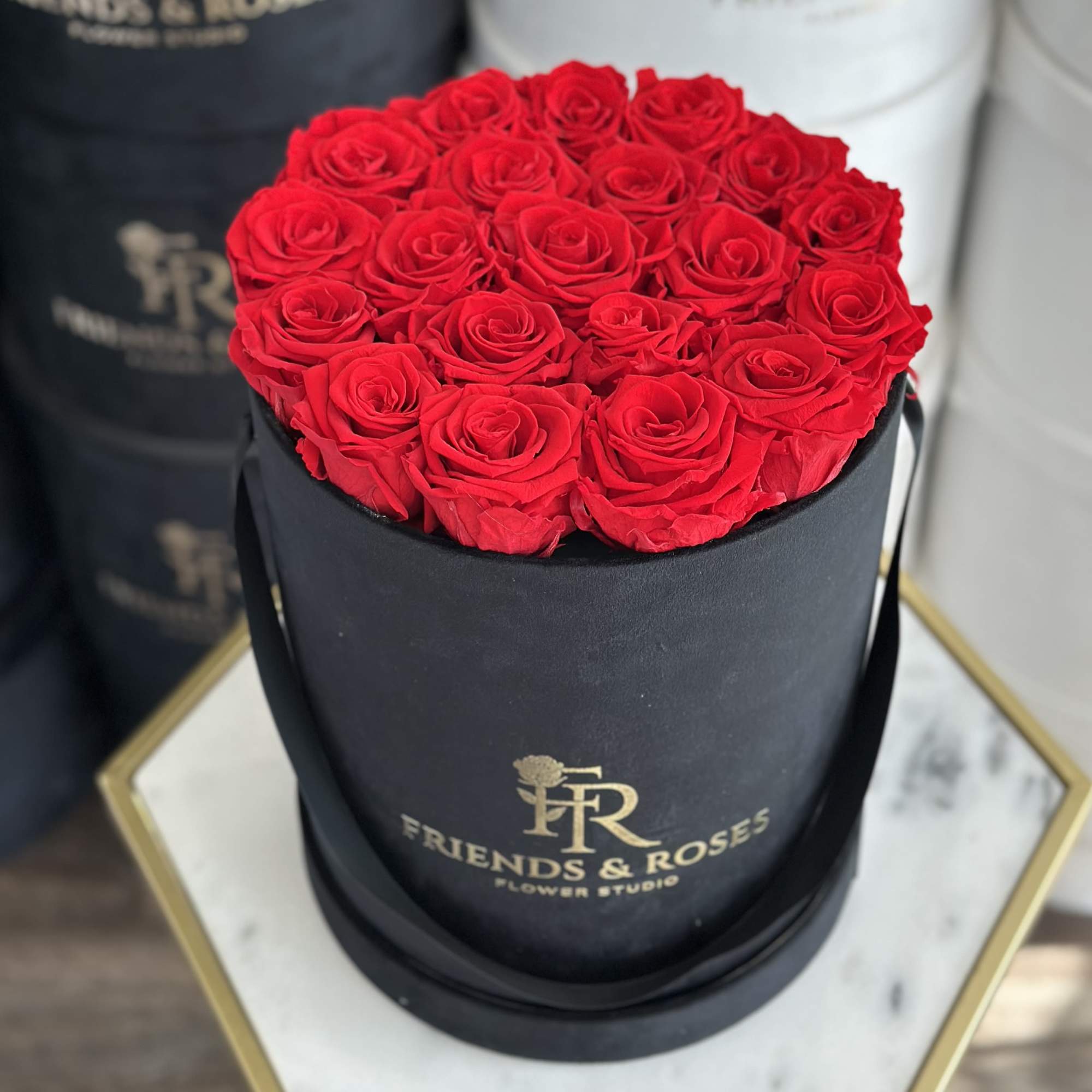 Preserved Roses are real roses that last 2-3 years, maintaining their vibrant