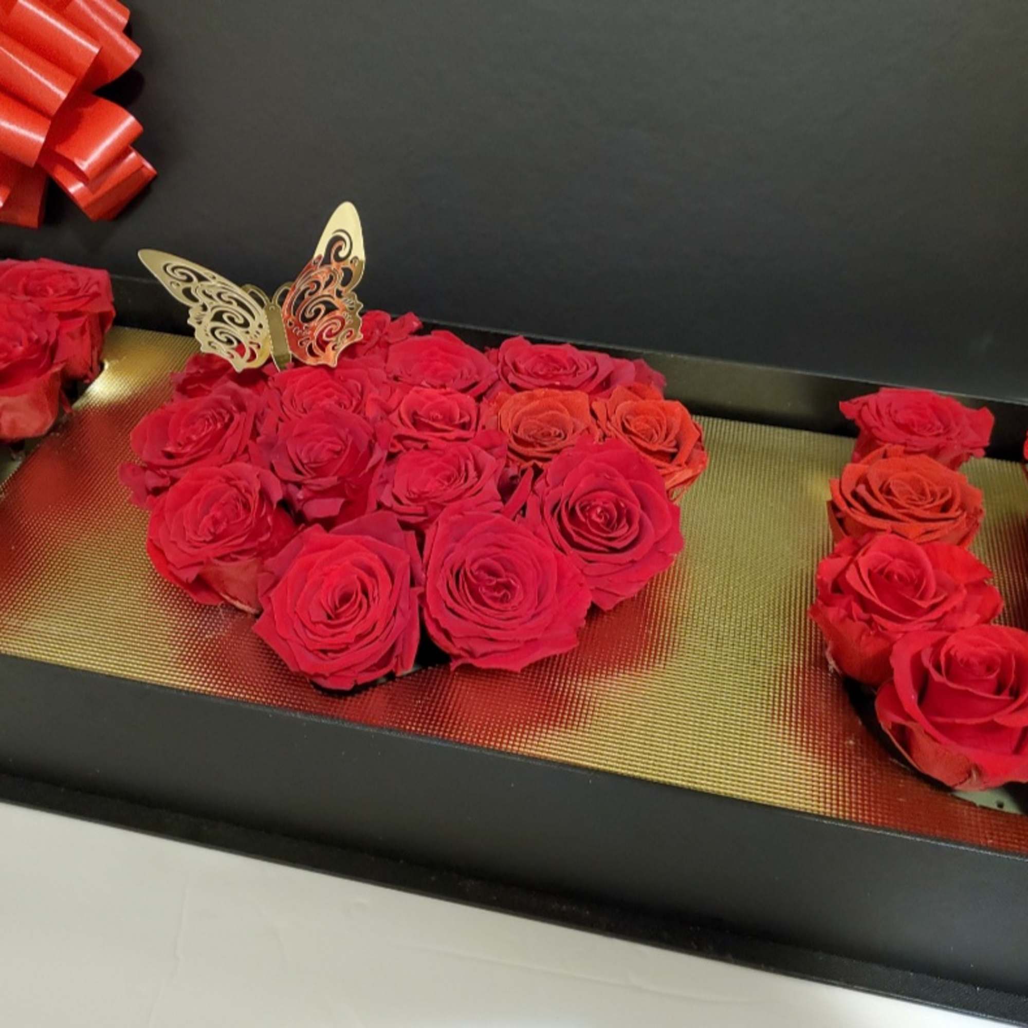 Say no more with this luxury box. &quot;I LOVE YOU&quot; filled with