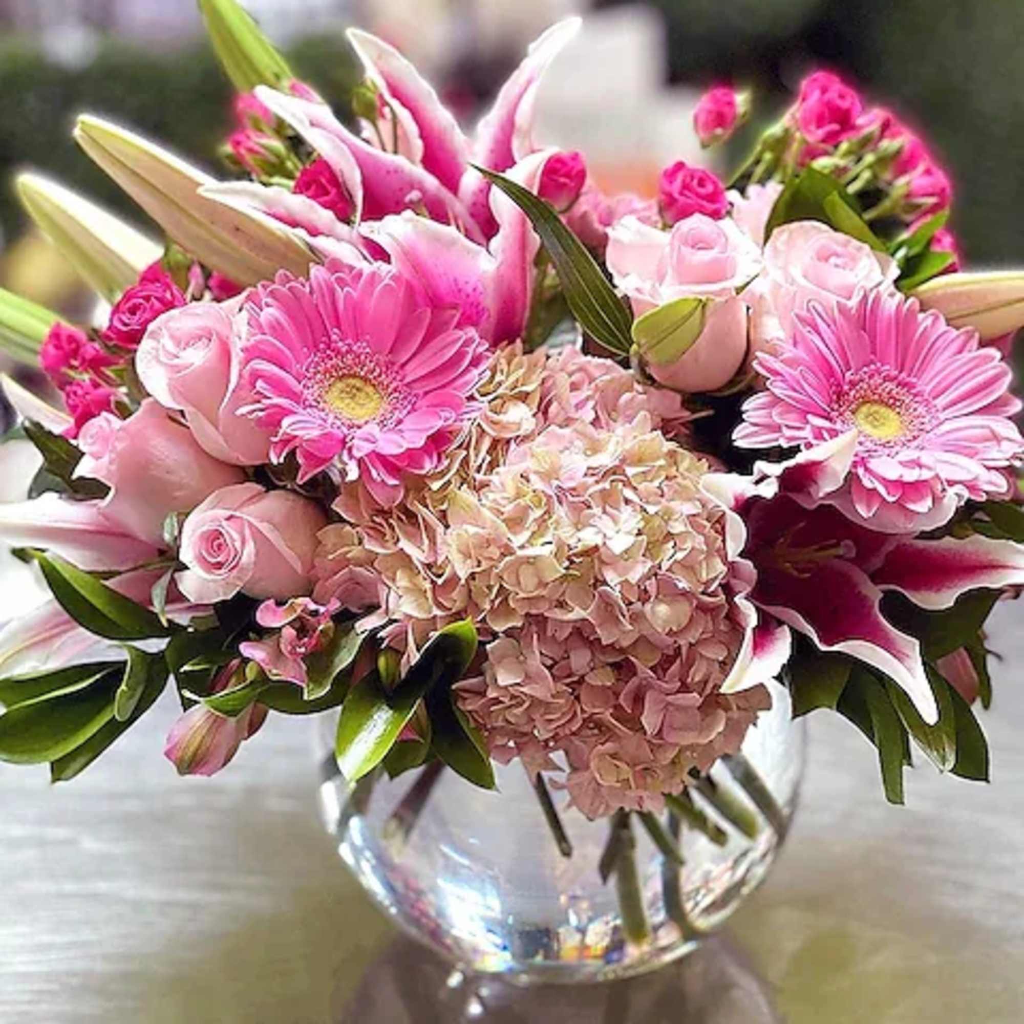 Part of Adelaide's new custom "Jewel Collection" this gorgeous mix of pink