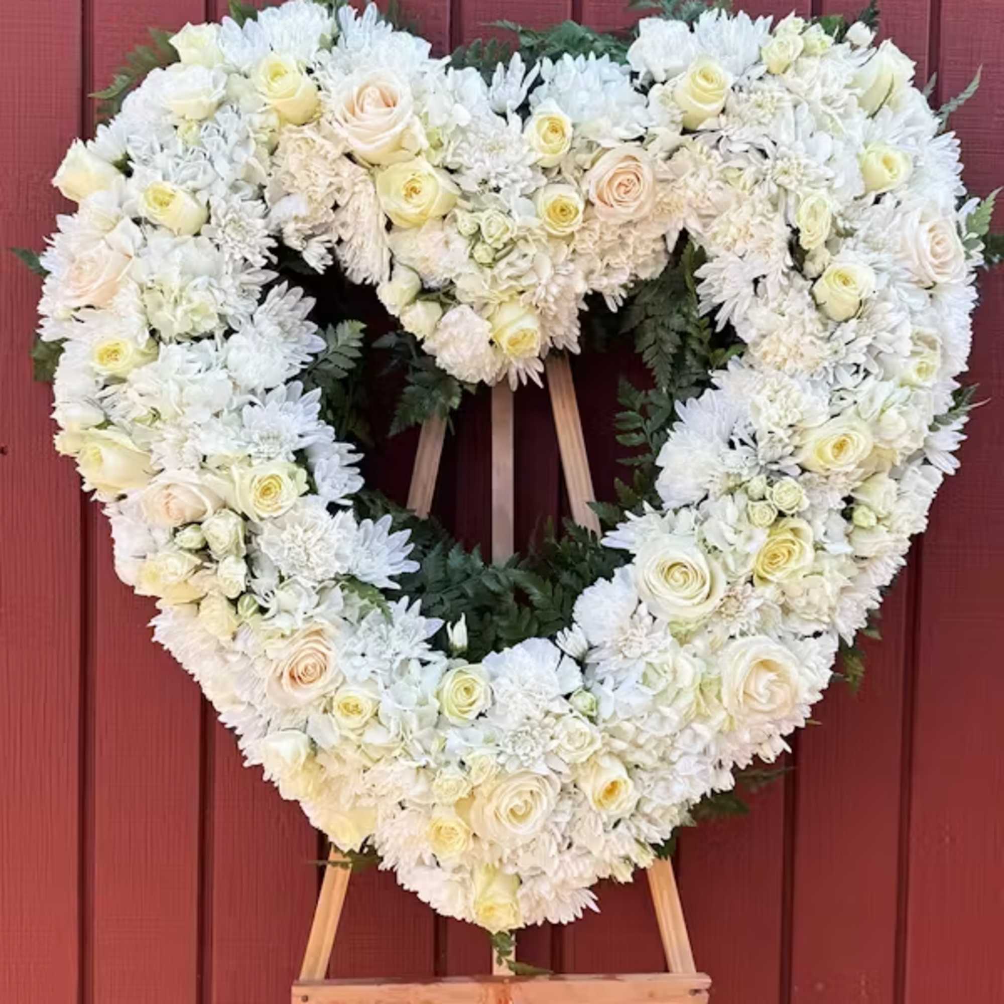 Honor the memory of a loved one with the Peaceful Memories Heart