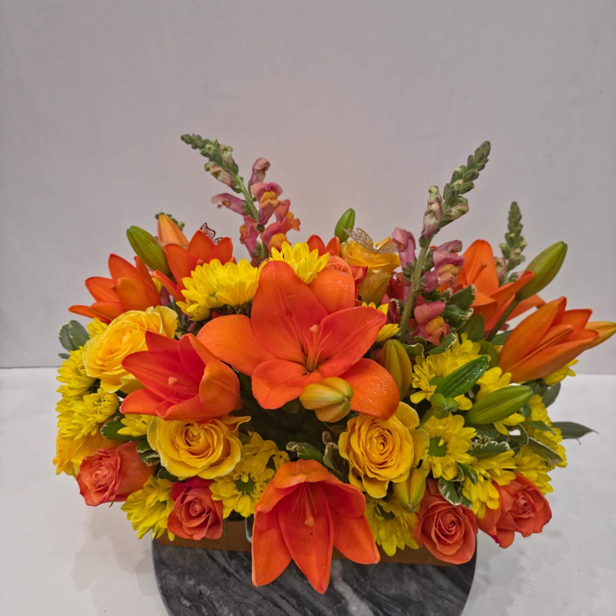 Bursting with warmth and vibrant color, Stacie&rsquo;s Golden Glow is a radiant