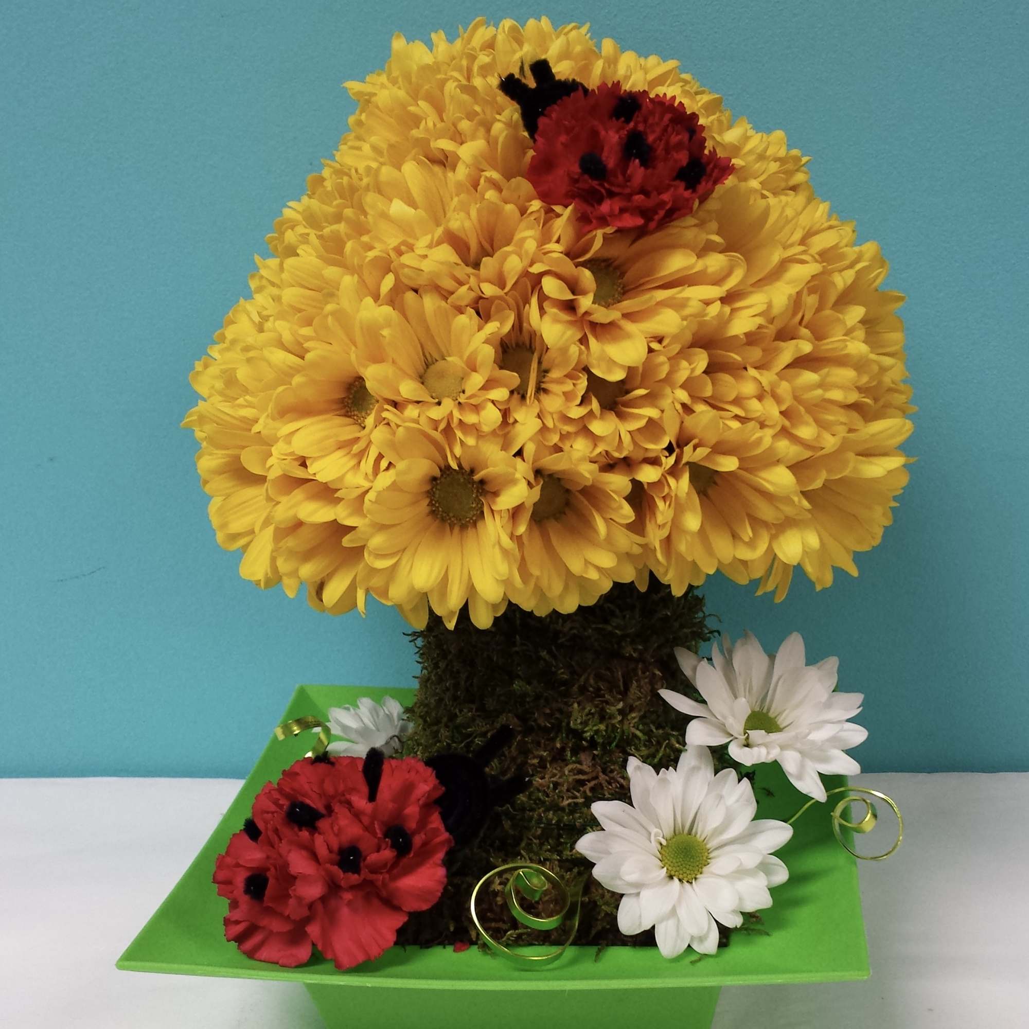 Mushrooms made of daisies 
There is a window of 24 hours to Mushrooms made of daisies 
There is a window of 24 hours to