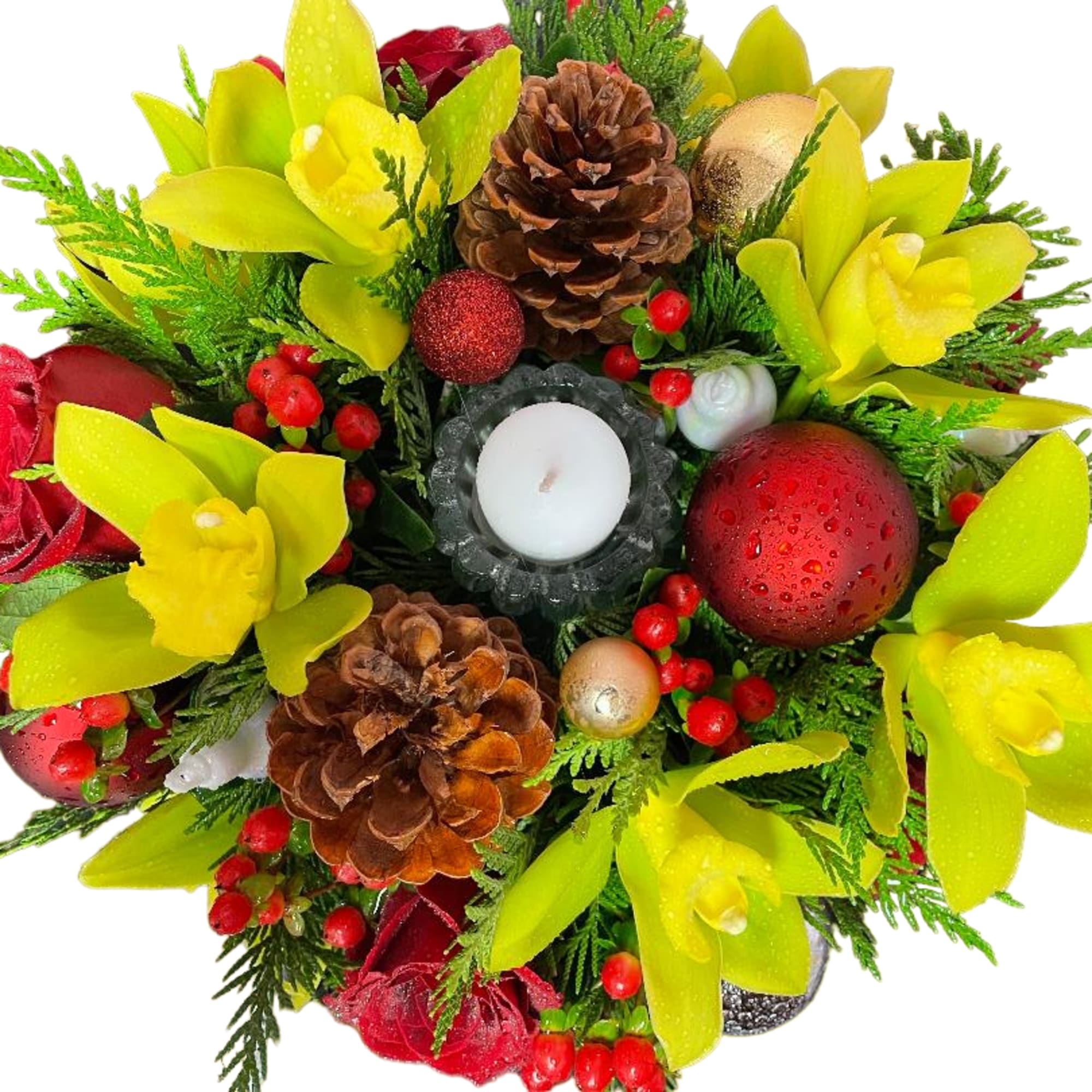 Flower availability changes seasonally. Your arrangement may vary slightly from the photo