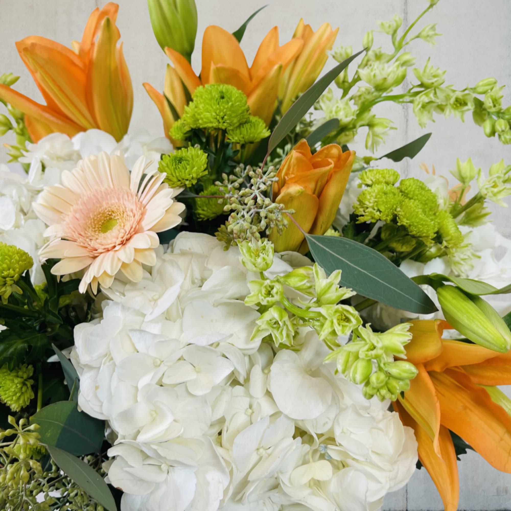 Experience the Joyful Beauty of Fragrant Lilies, Daisies, and Hydrangeas
Our stunning floral Experience the Joyful Beauty of Fragrant Lilies, Daisies, and Hydrangeas
Our stunning floral