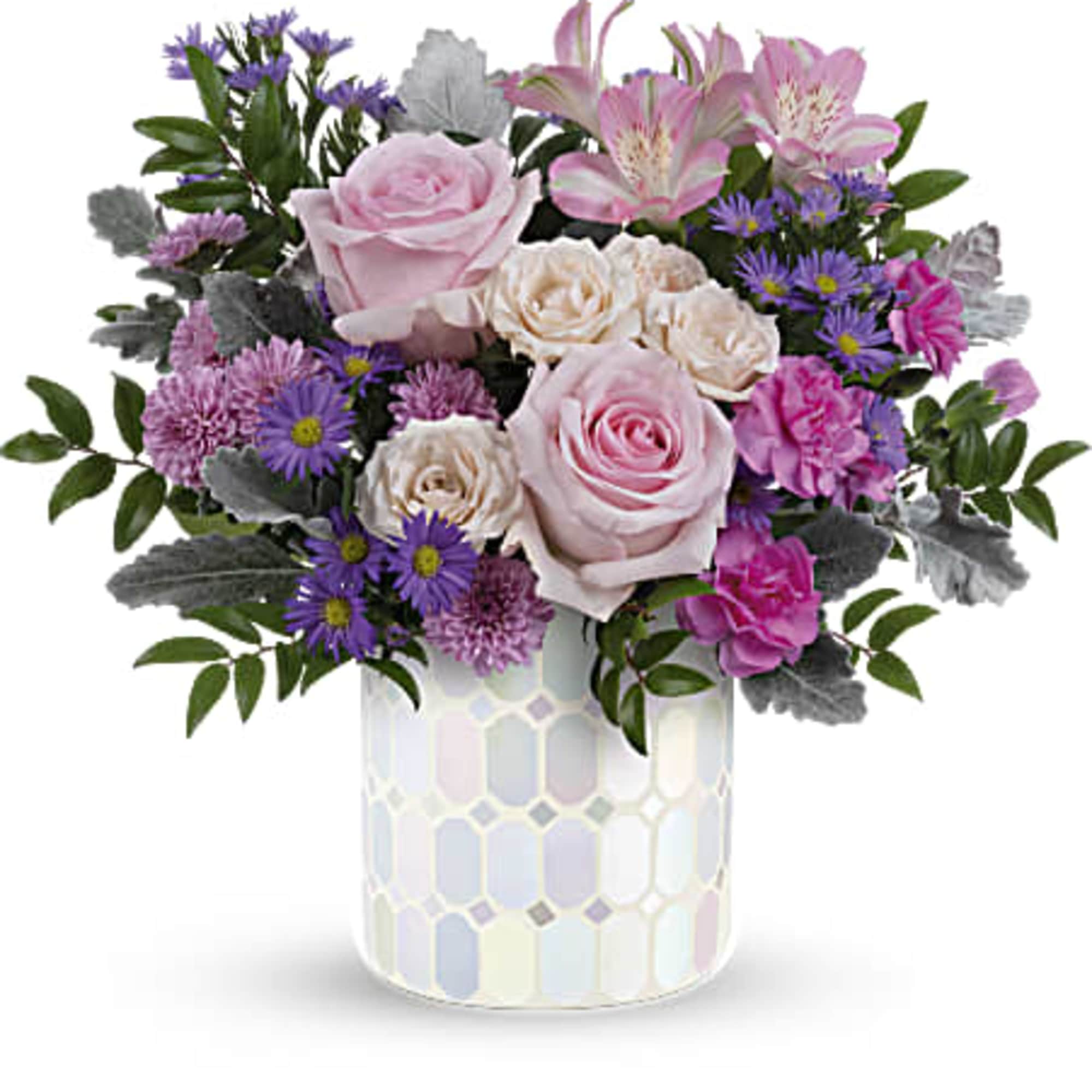 Add a touch of elegance to any space with Teleflora&#039;s Alluring Mosaic