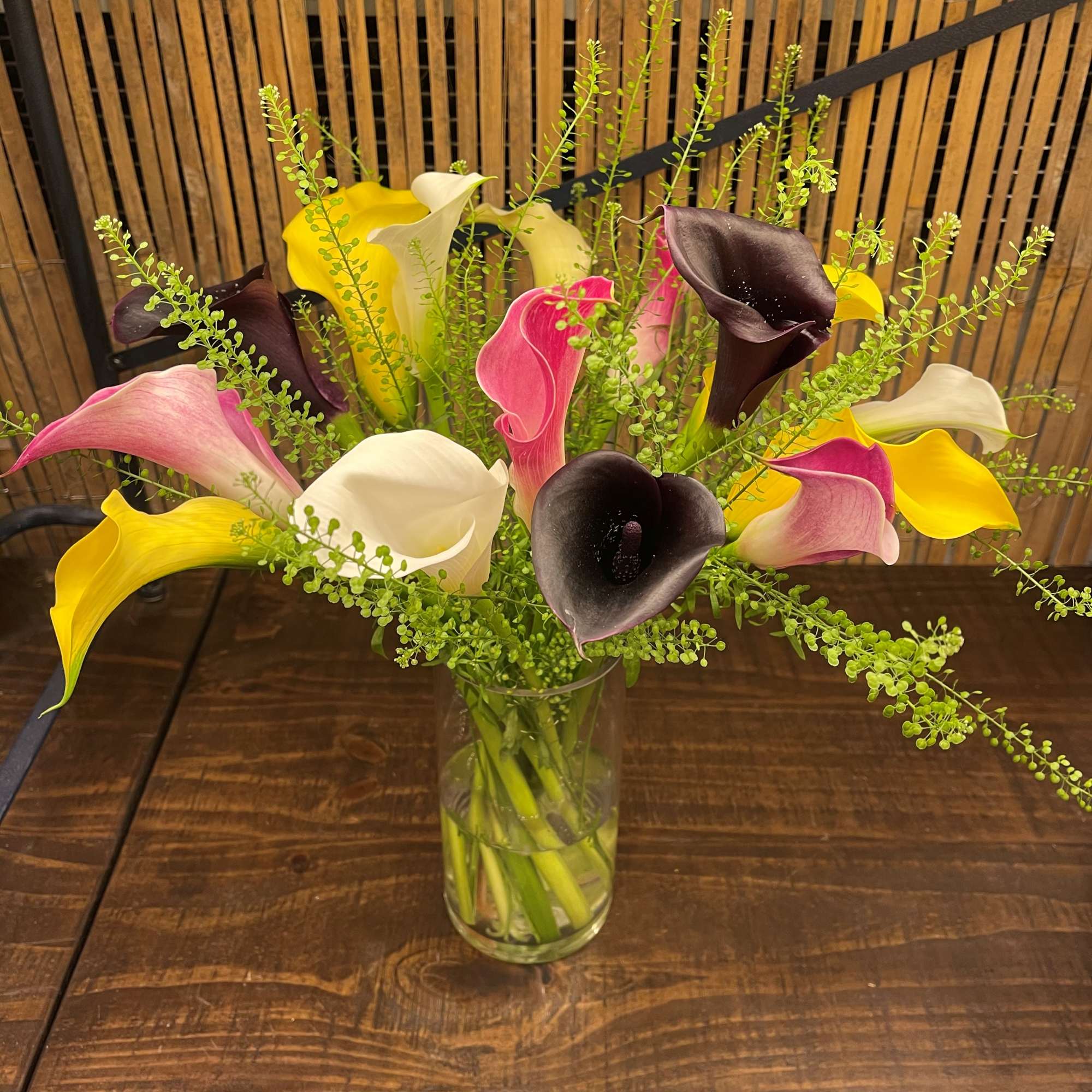Colorful Cala Lilies 