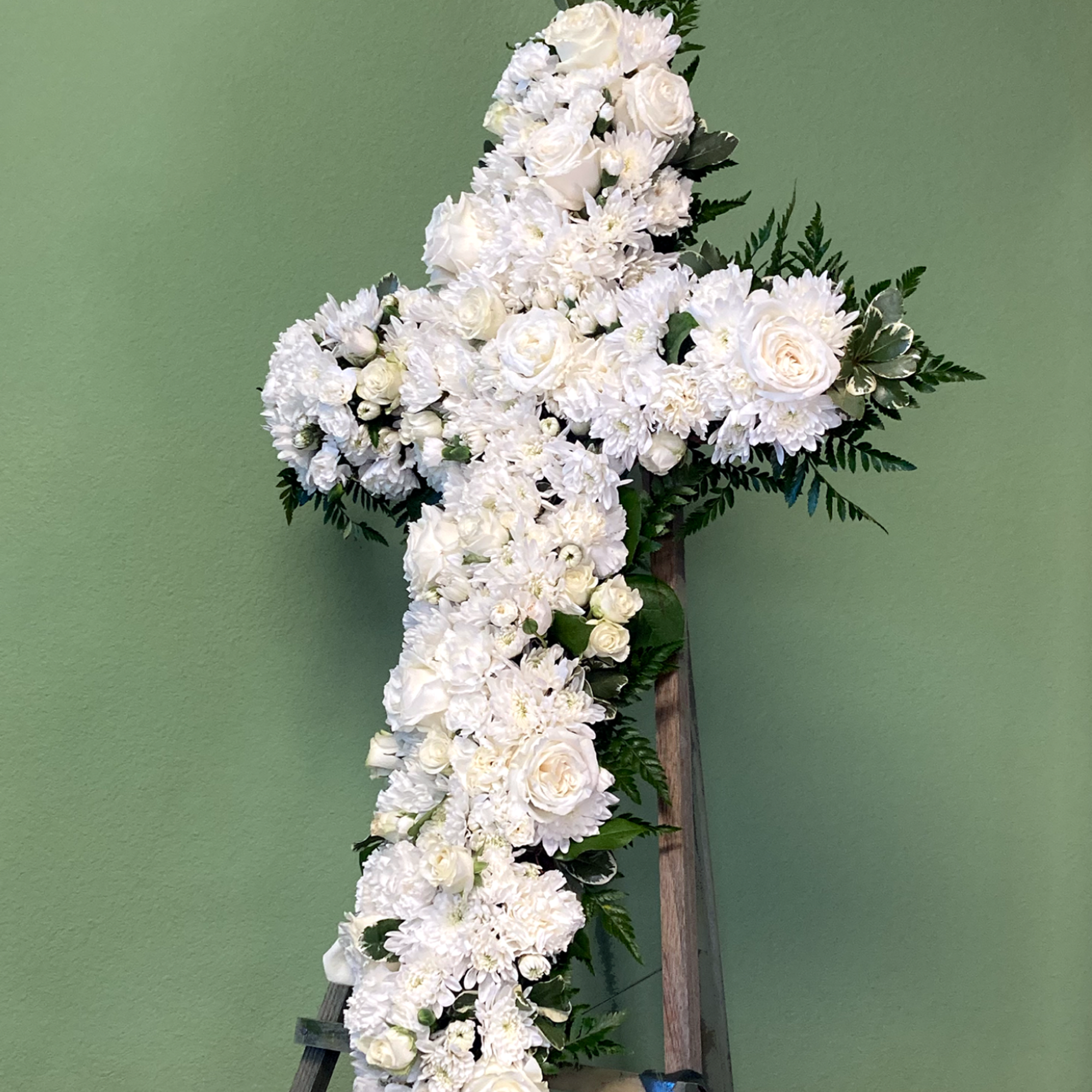 &#039;Eternal Faith&#039; is an elegant Standing Cross that arrives delivered on an