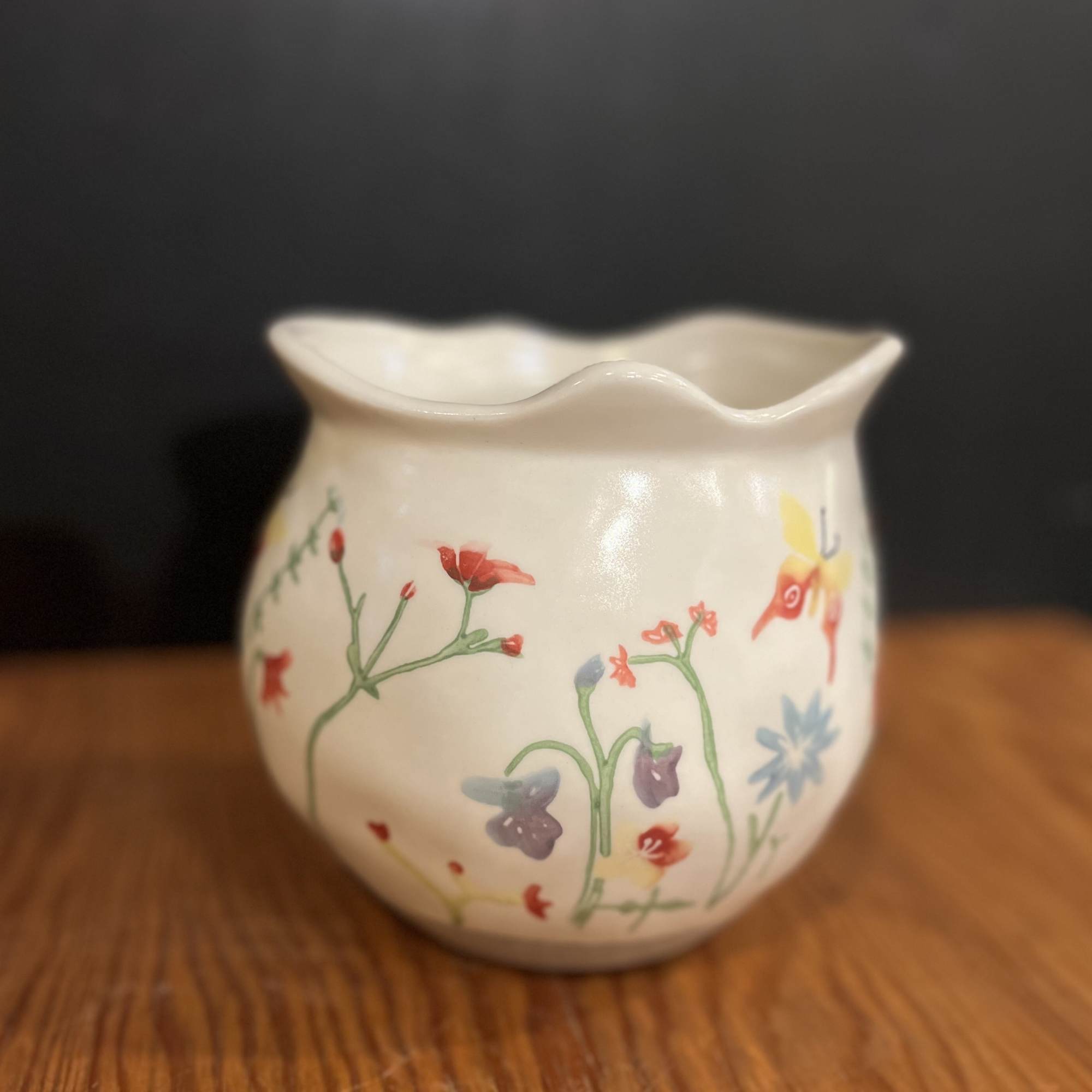 A lovely assortment of seasonal florals will be designed in our garden