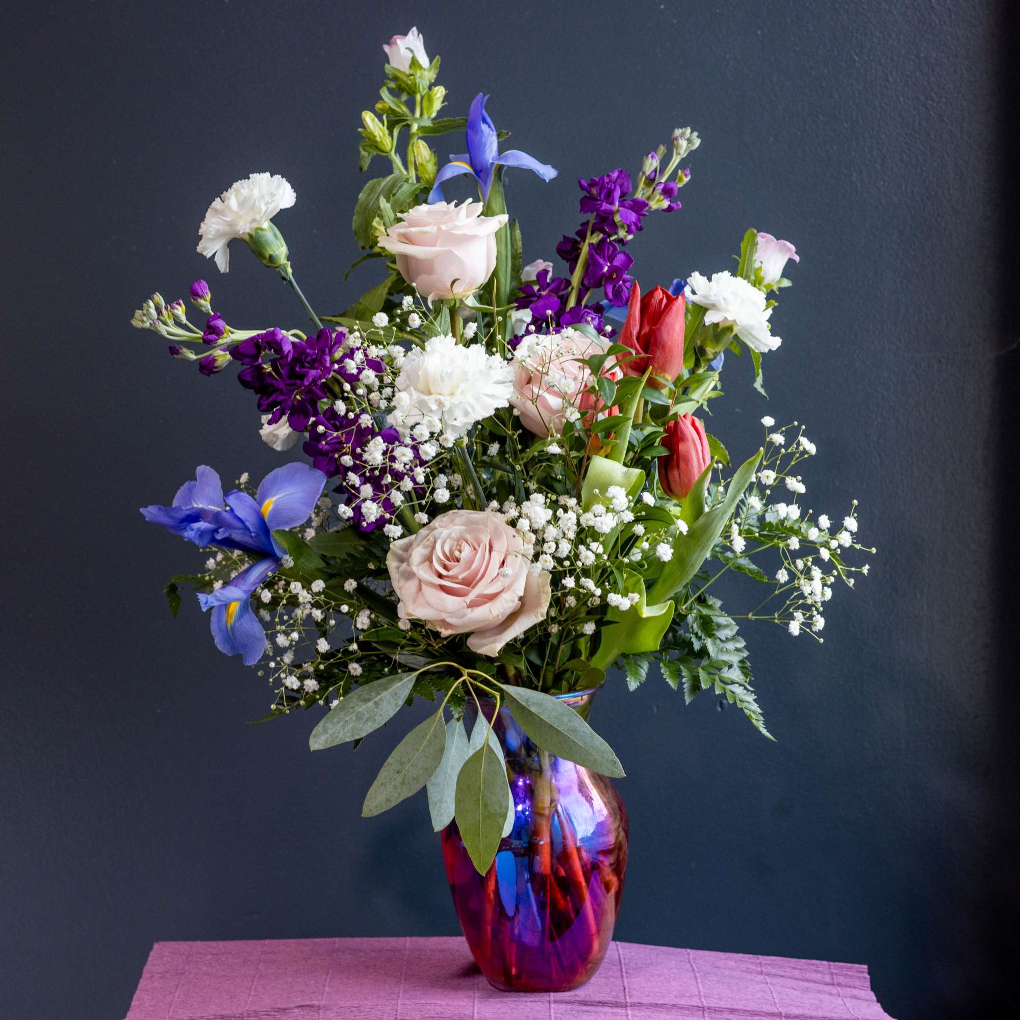 Indulge in the luxurious allure of our &quot;Pearls of Perfection&quot; arrangement. This