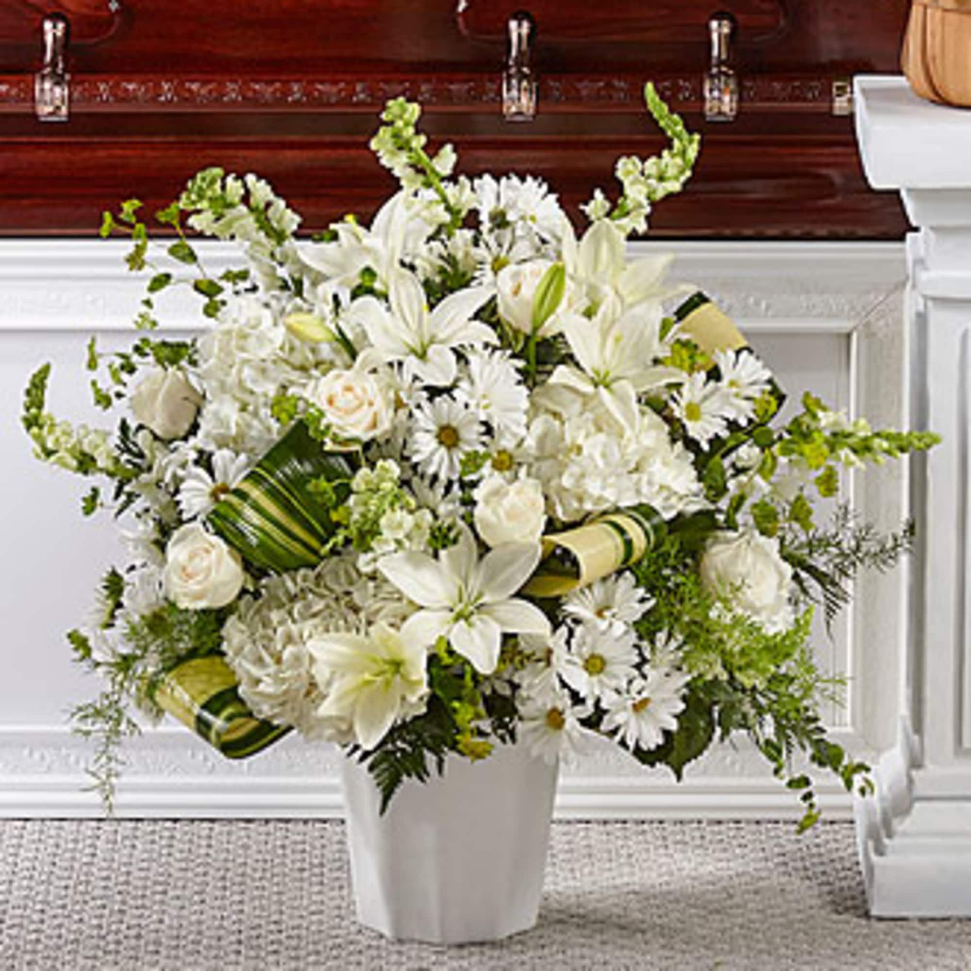 .Comfort, beauty and grace come together in this stunning display of serene