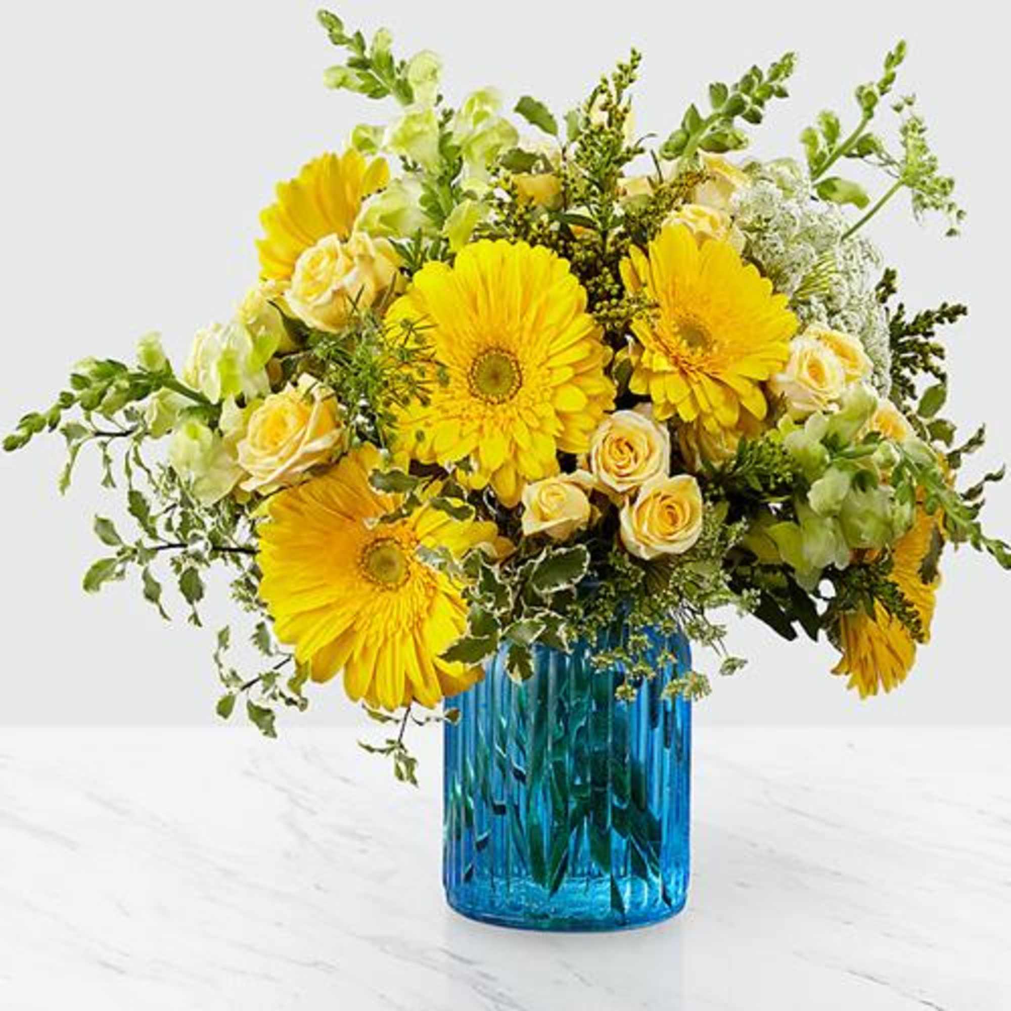 Something Blue&trade; Bouquet by FTD&reg;. A rush of light and sky, this