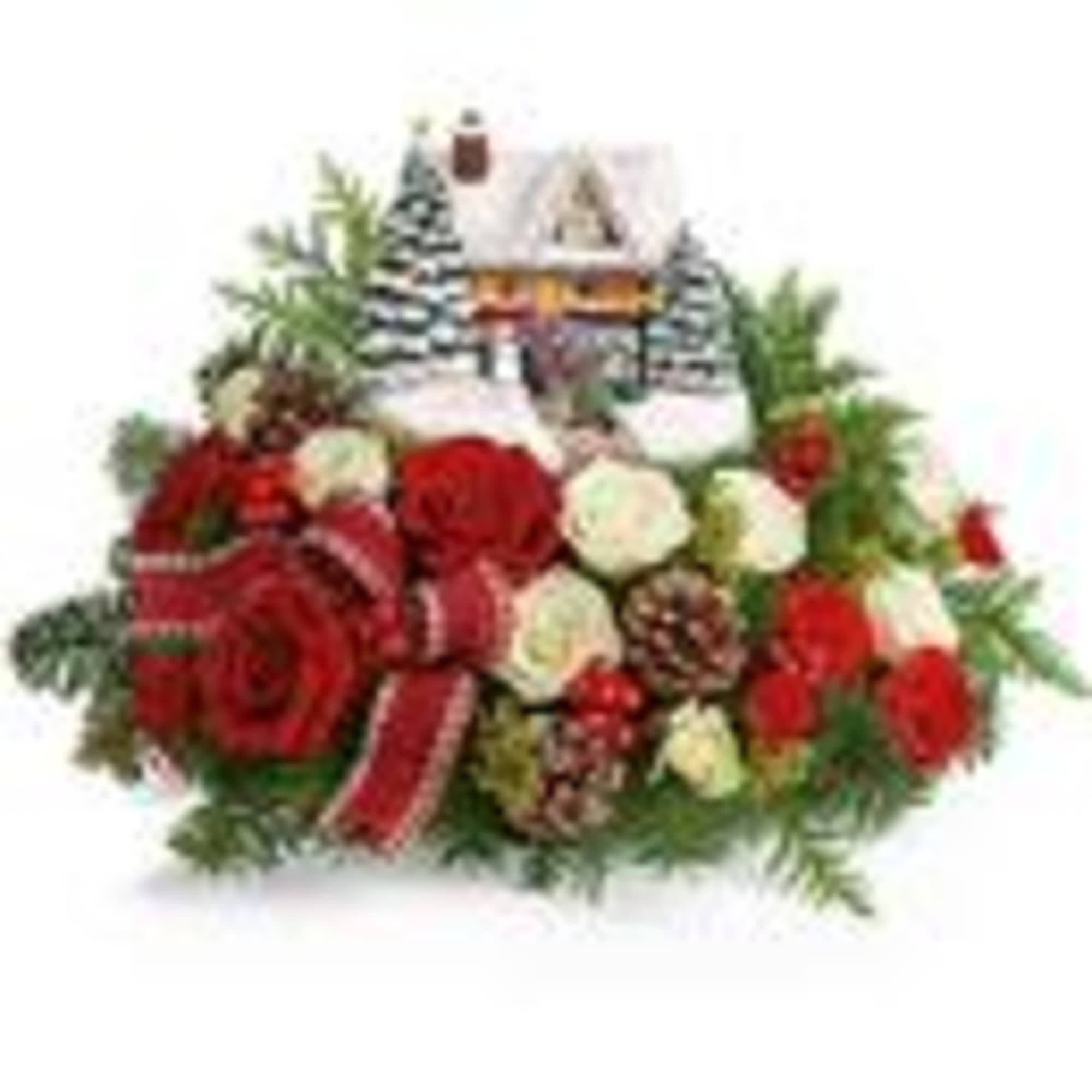 Home for the holidays! An instant Christmas classic, this lush arrangement of