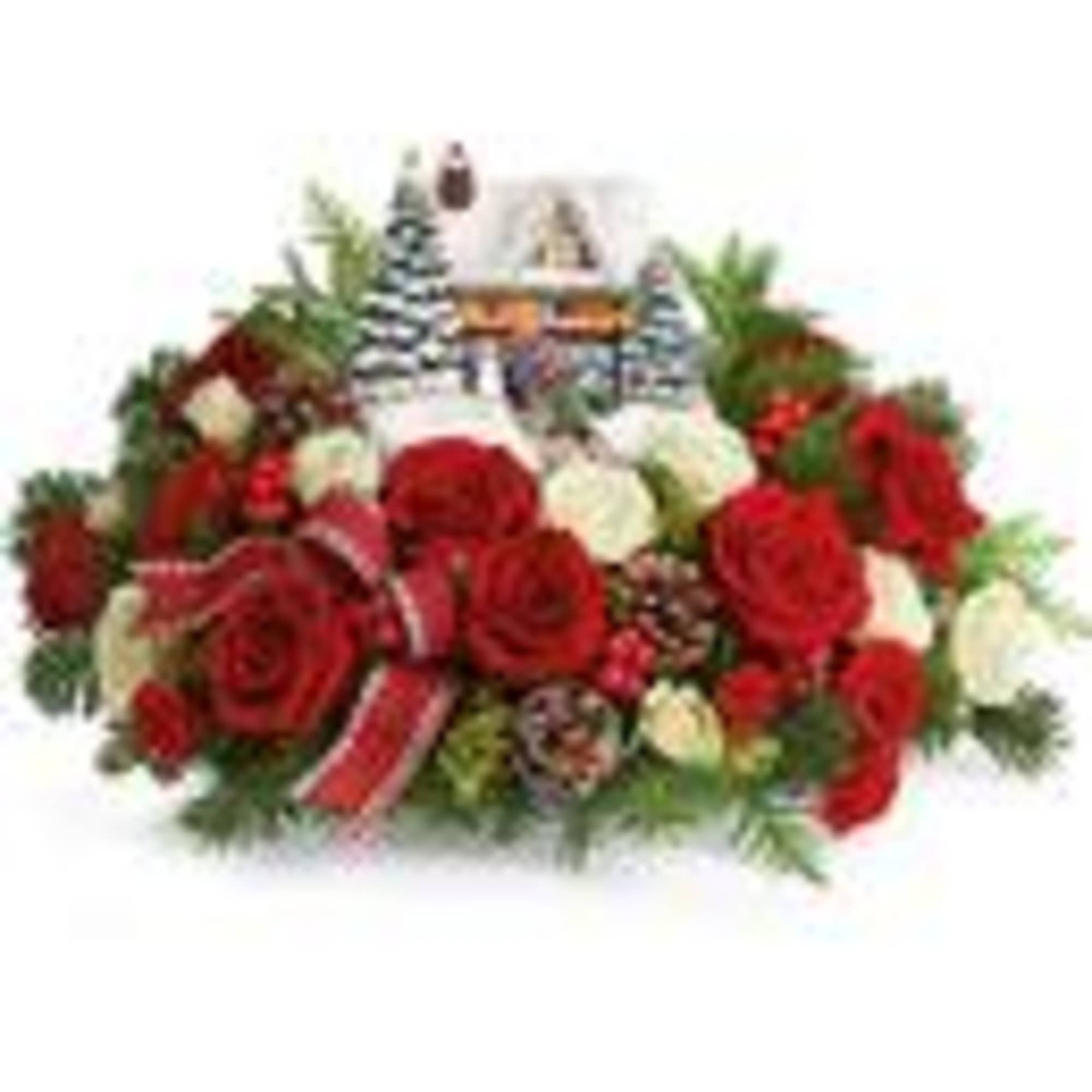 Home for the holidays! An instant Christmas classic, this lush arrangement of